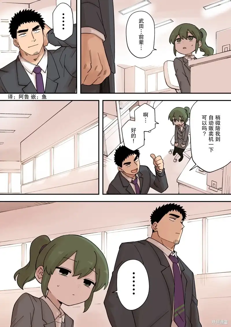 《关于前辈很烦人的事》单话 第260话 第1页