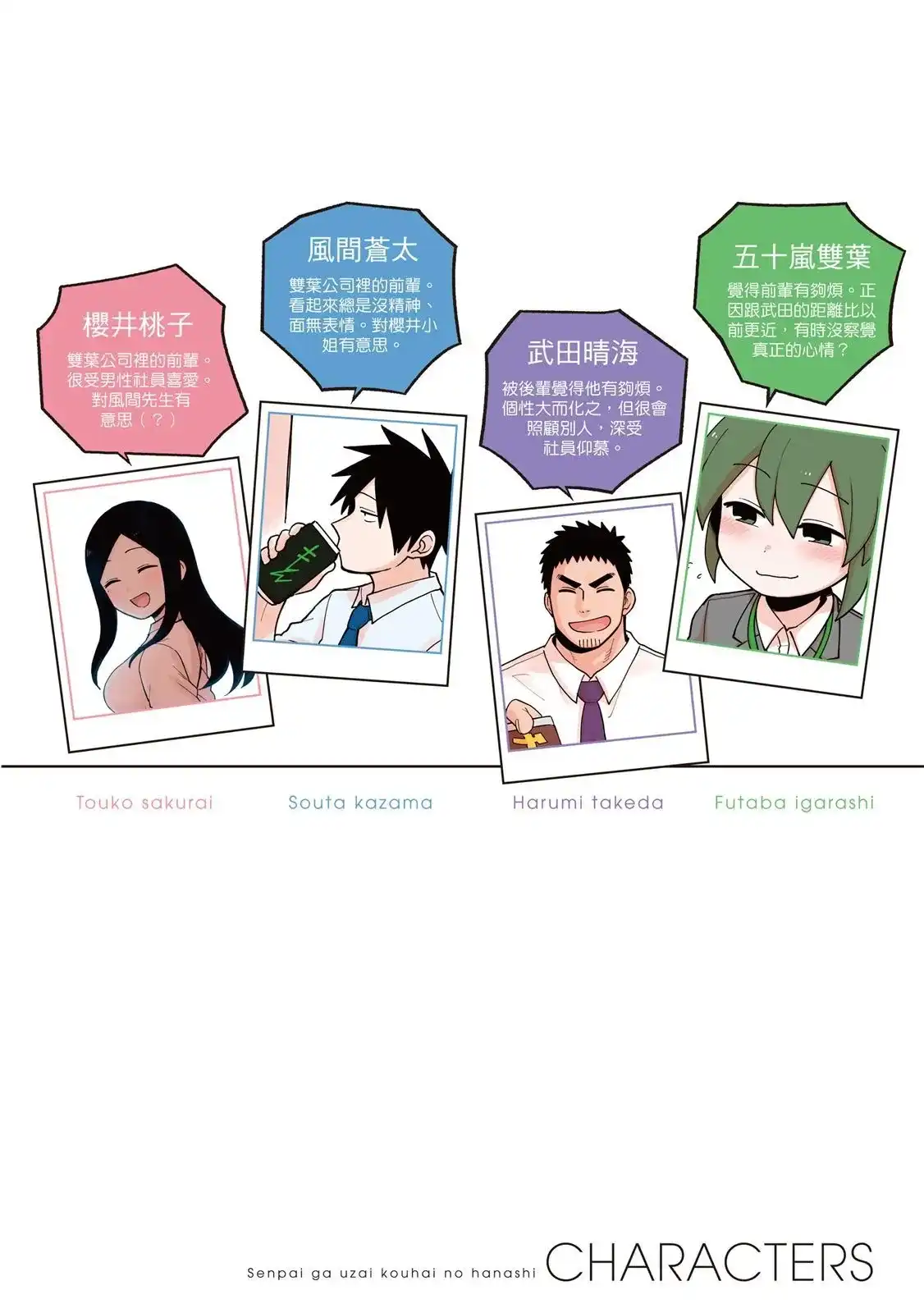 《关于前辈很烦人的事》单行本 第04卷 第4页