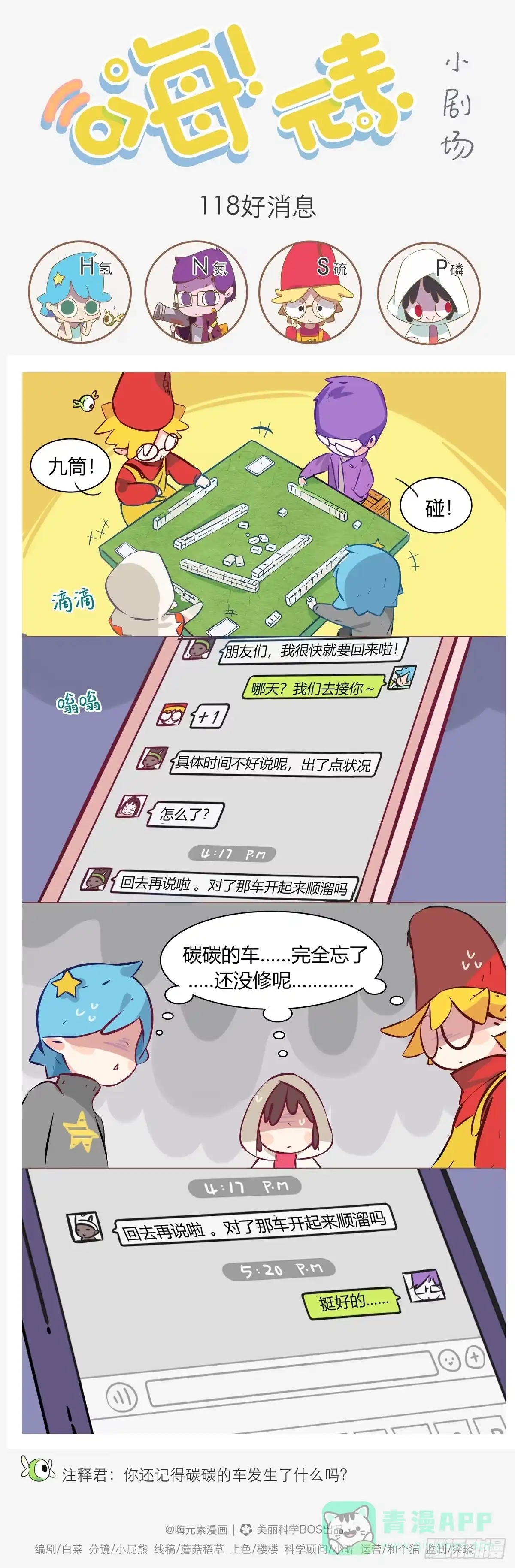 《嗨！元素小剧场》好消息？ 第1页
