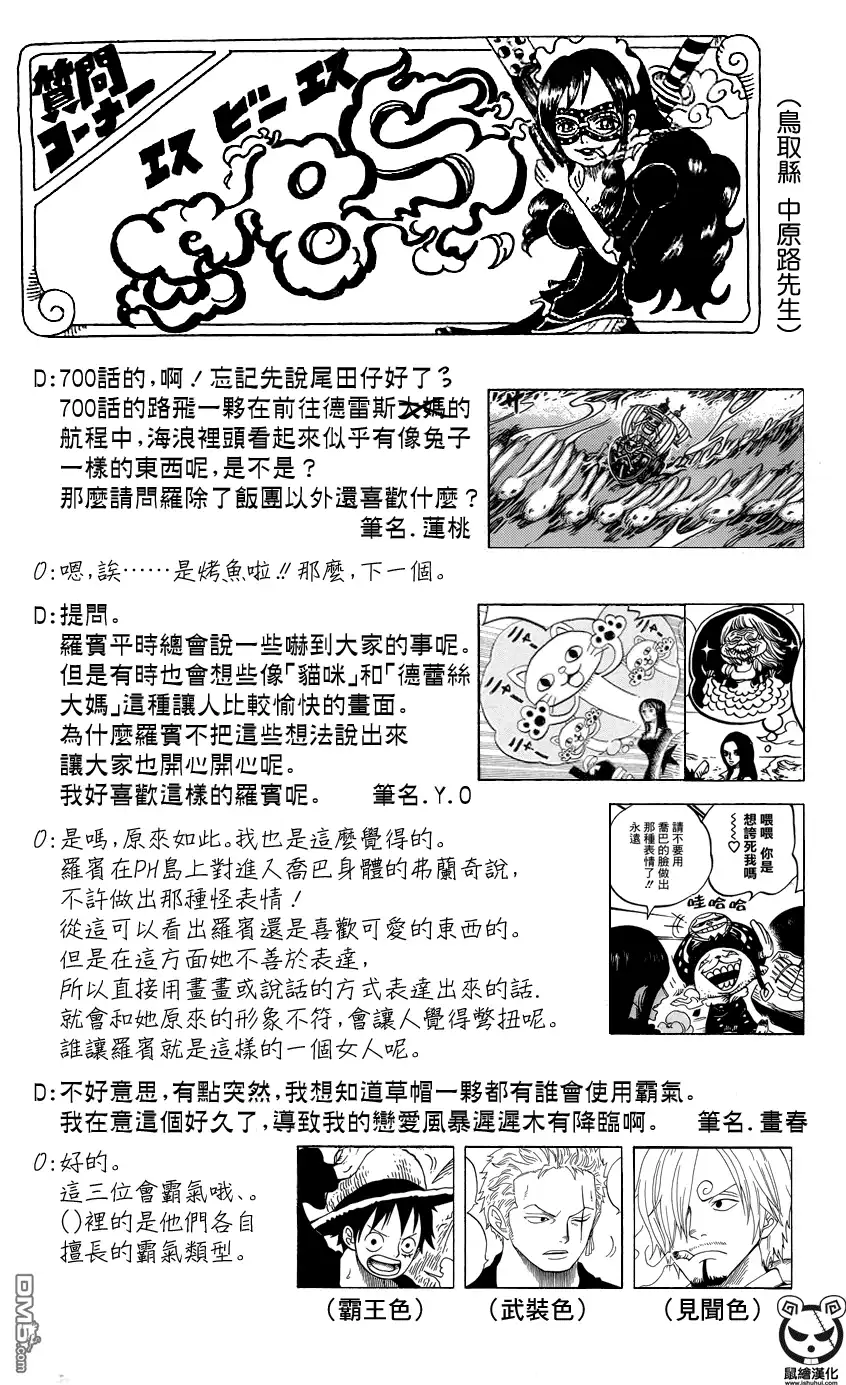 海贼王 外传：第20话 71卷SBS 第4页