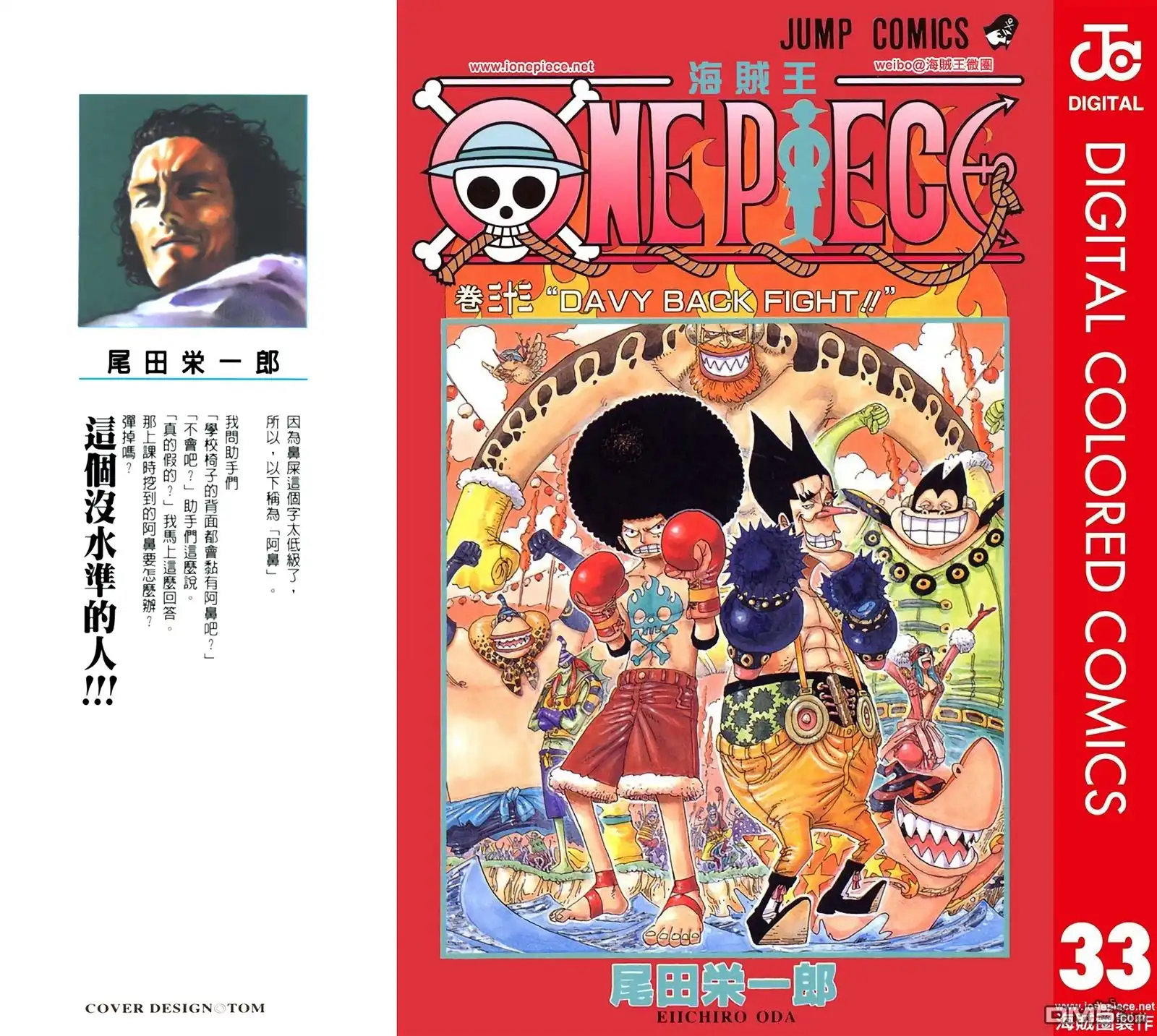 海贼王 全彩版33卷 第1页