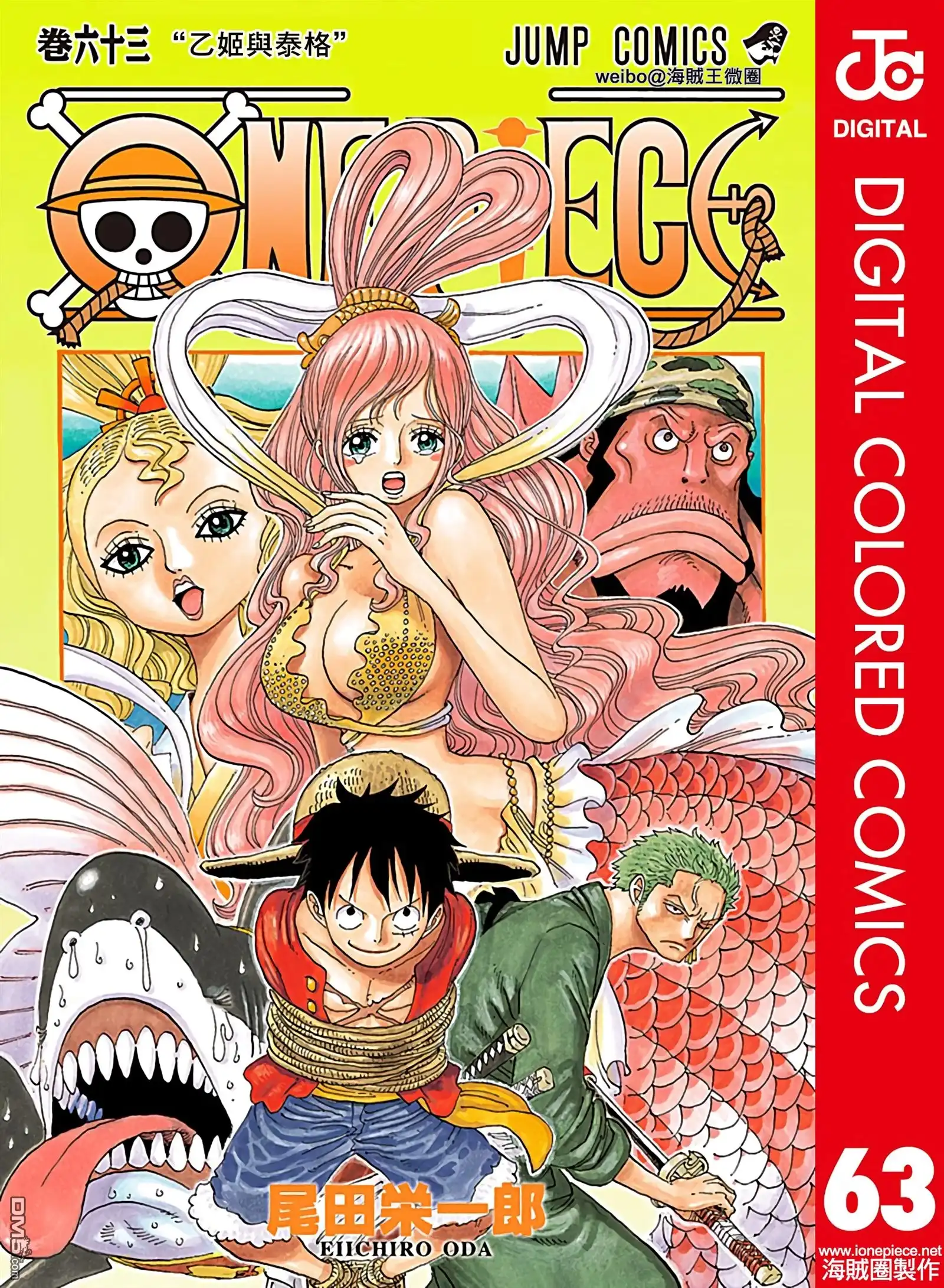 海贼王 全彩版63卷 第1页