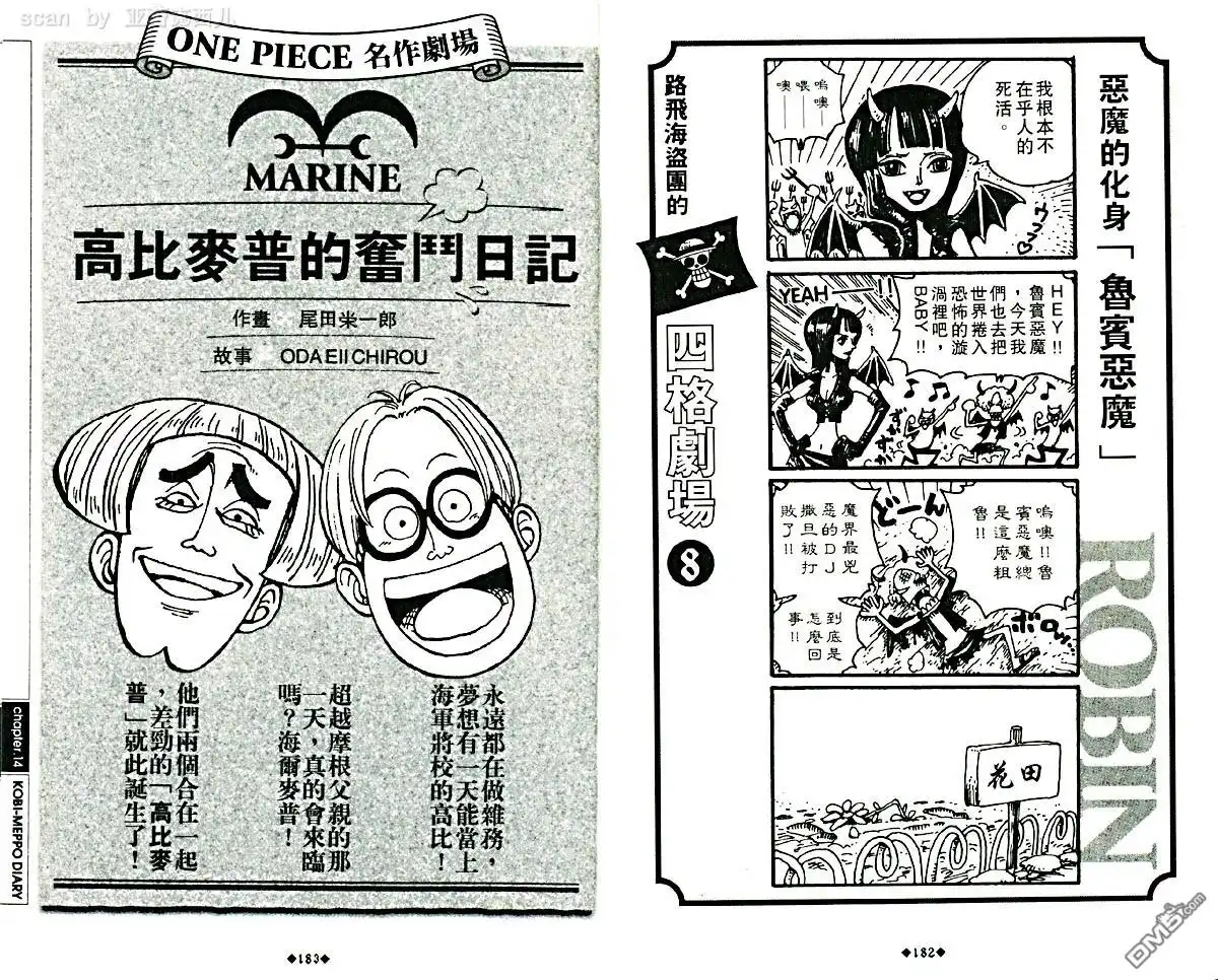 海贼王 外传：第5话 资料设定集blue 第95页
