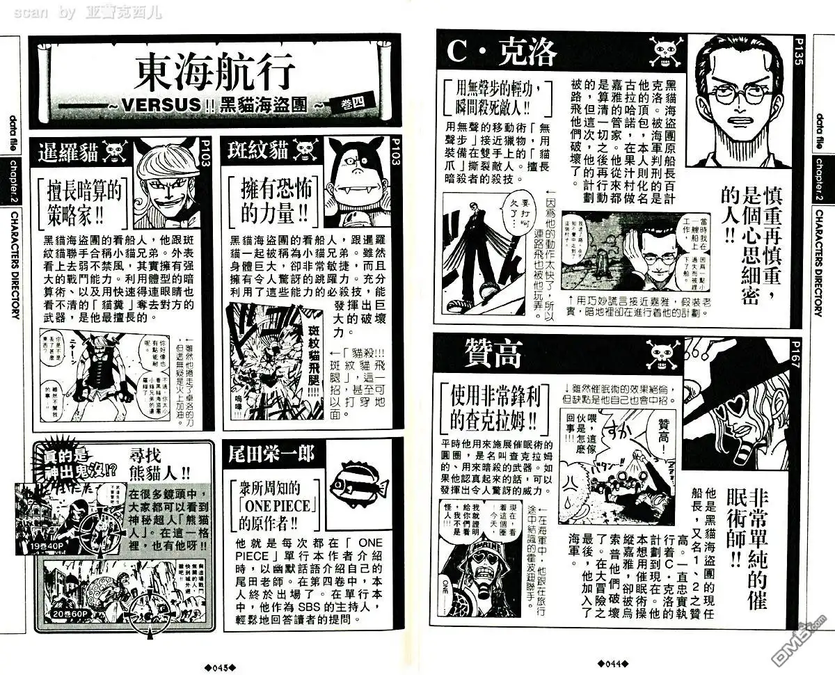 海贼王 外传：第5话 资料设定集blue 第26页