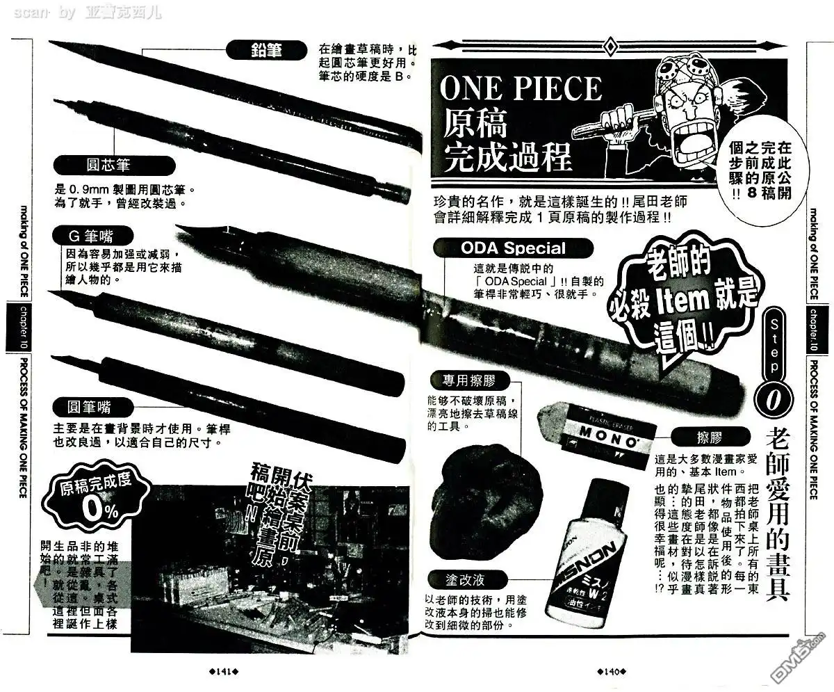 海贼王 外传：第5话 资料设定集blue 第74页
