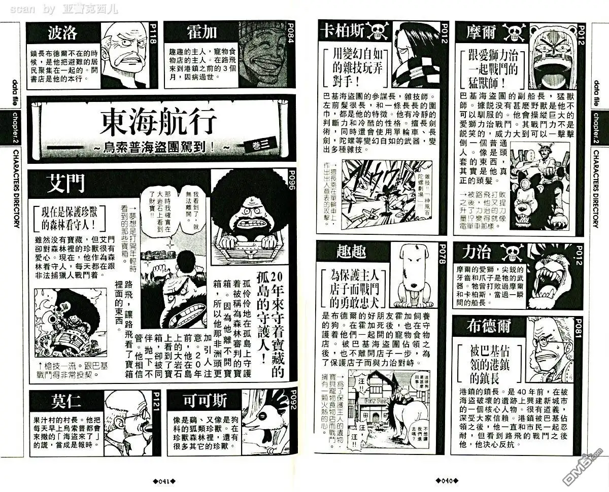 海贼王 外传：第5话 资料设定集blue 第24页