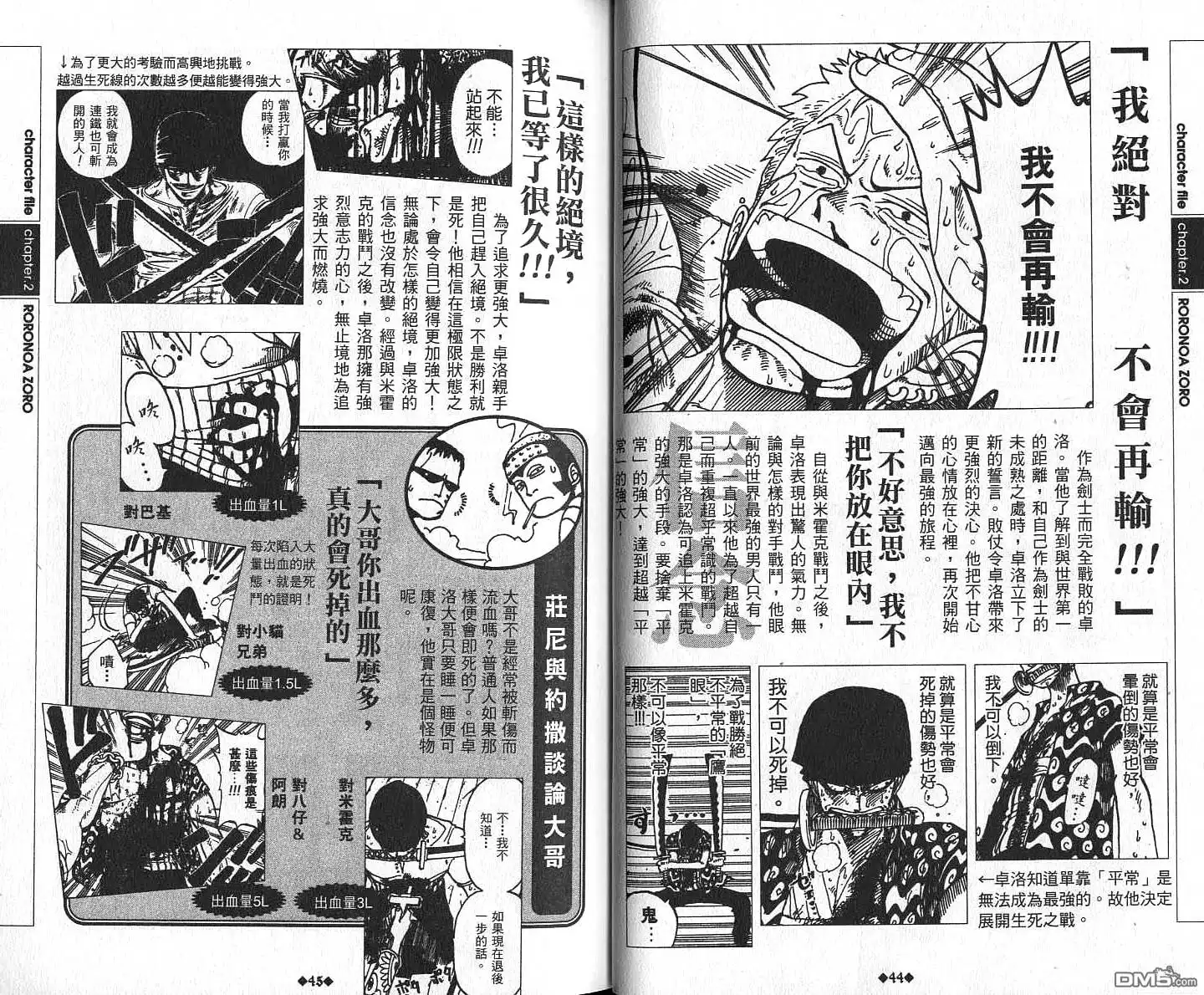 海贼王 外传：第6话 资料设定集Red 第25页