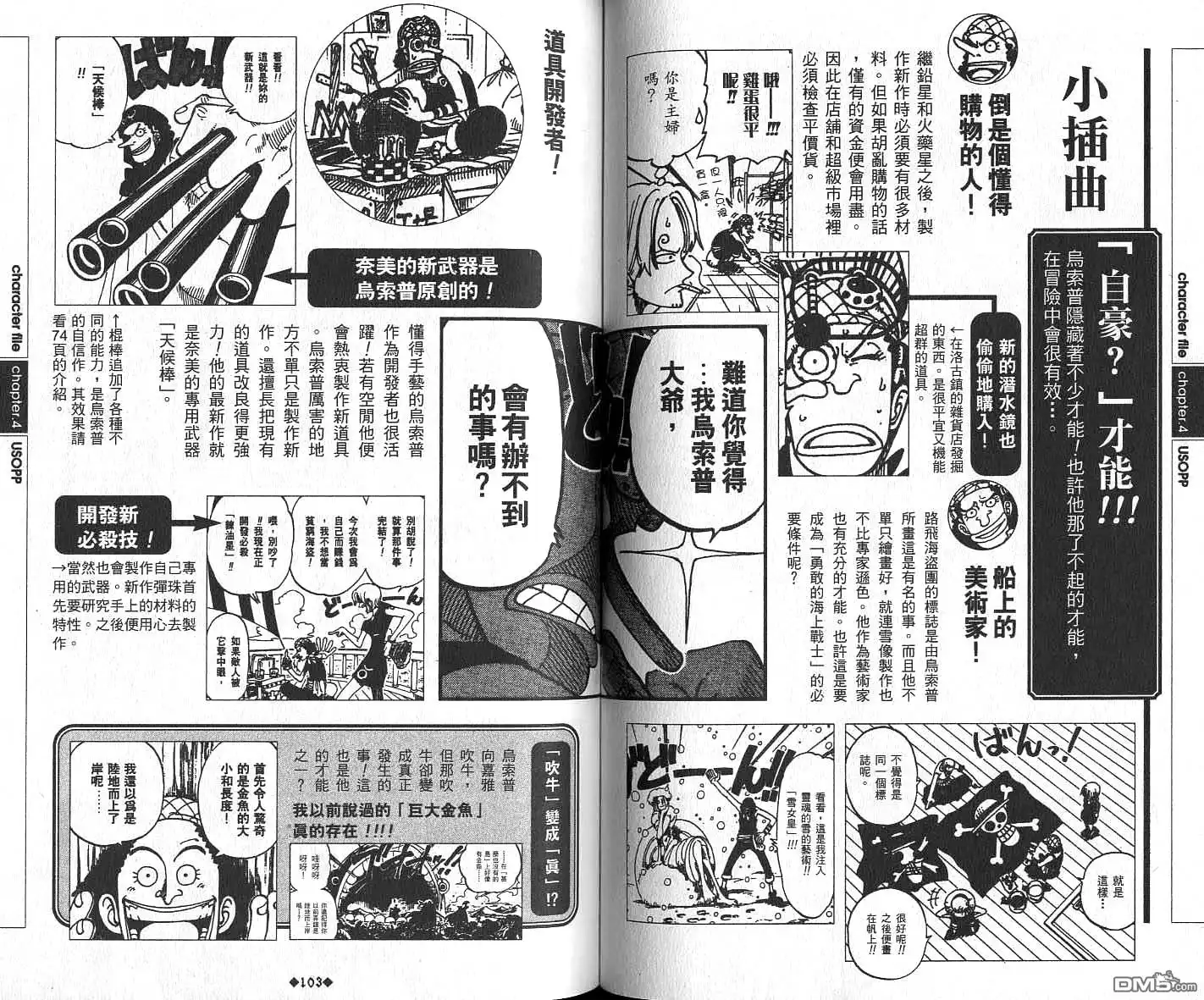 海贼王 外传：第6话 资料设定集Red 第54页
