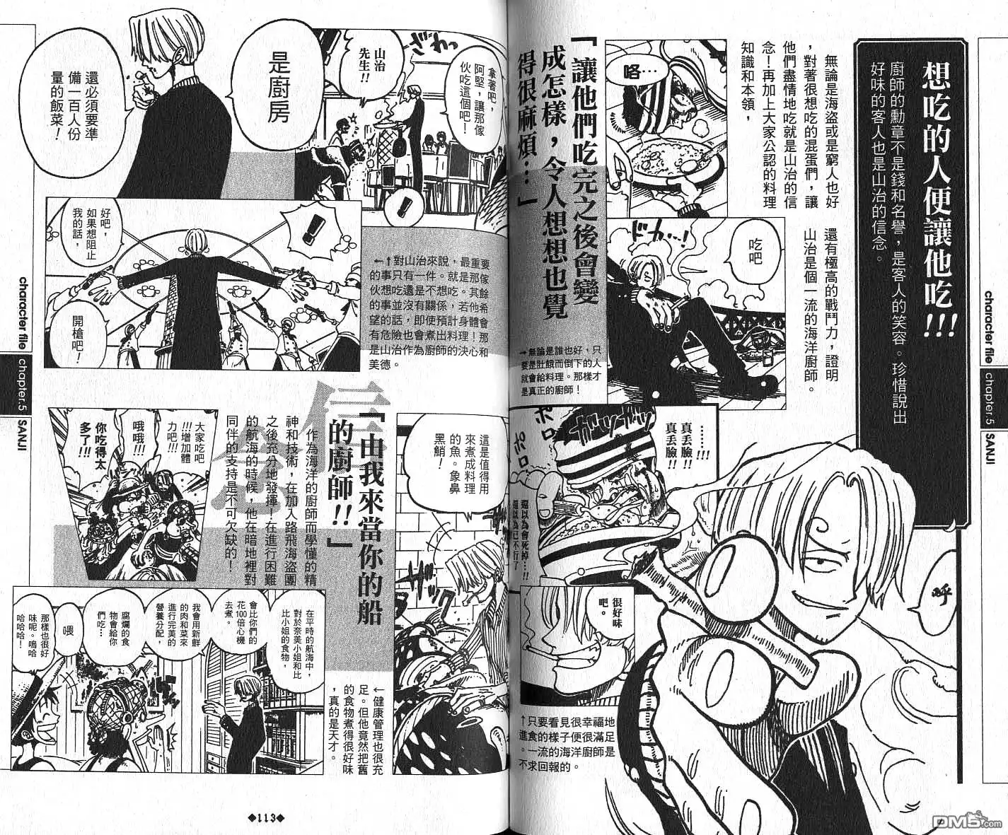 海贼王 外传：第6话 资料设定集Red 第59页
