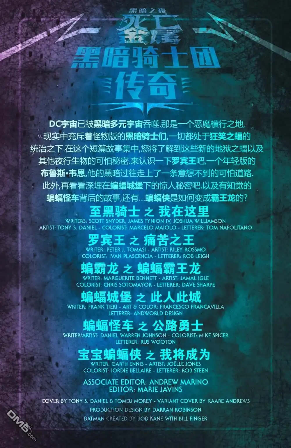 《黑暗之夜-死亡金属》支线-黑暗骑士团传奇 第2页