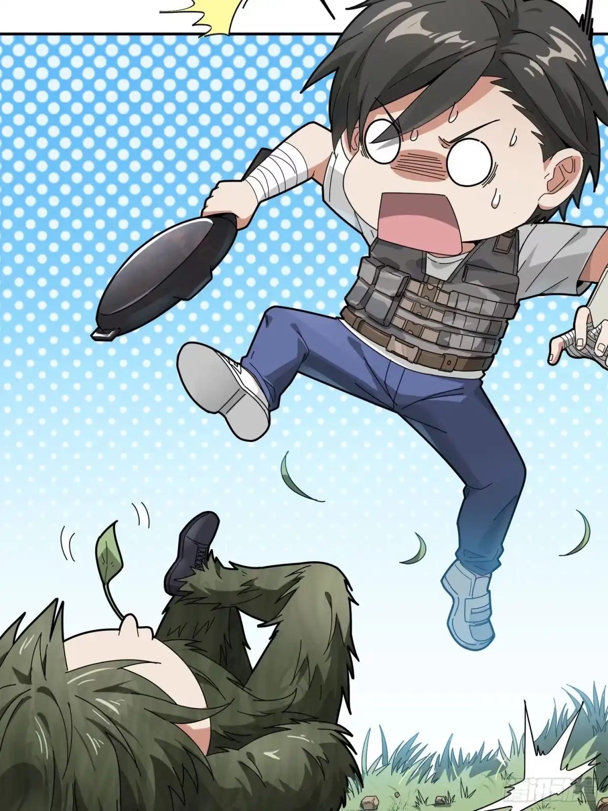 《和平精英：描边战神》12话.终于会合 第84页