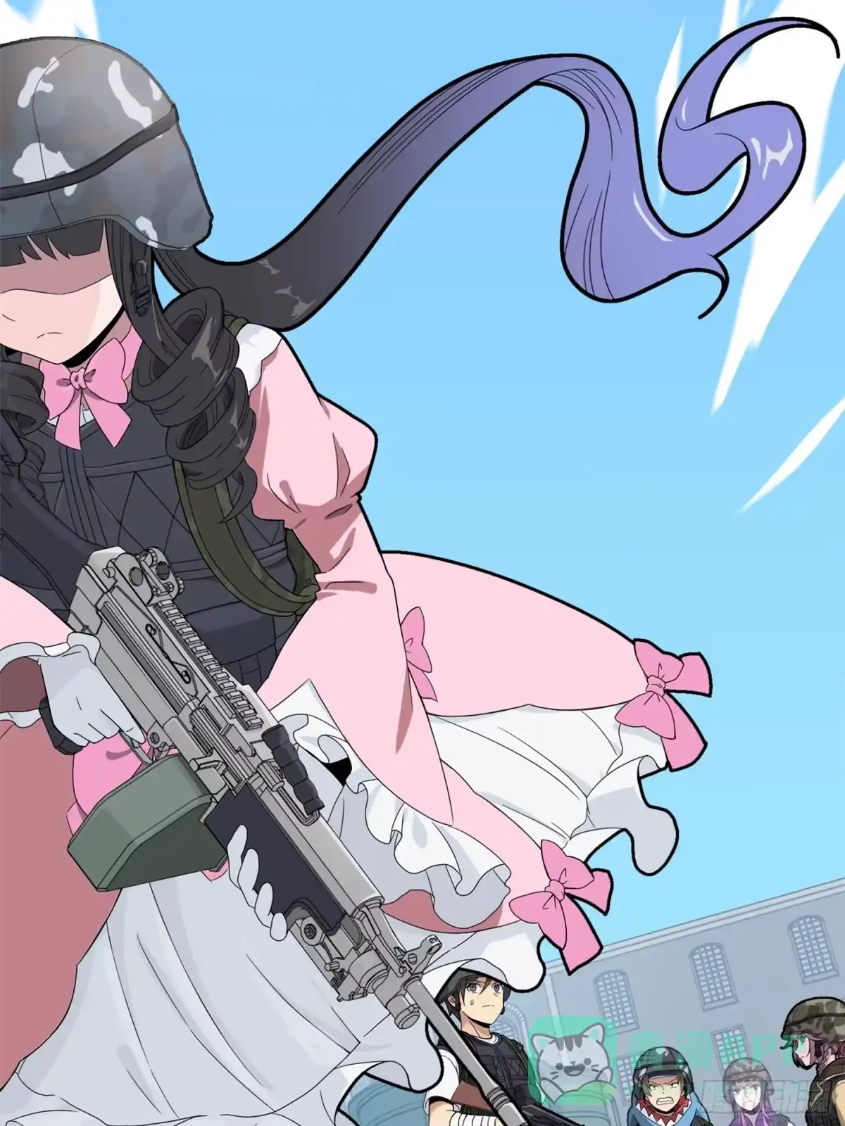 《和平精英：描边战神》55话.小镇（二） 第121页
