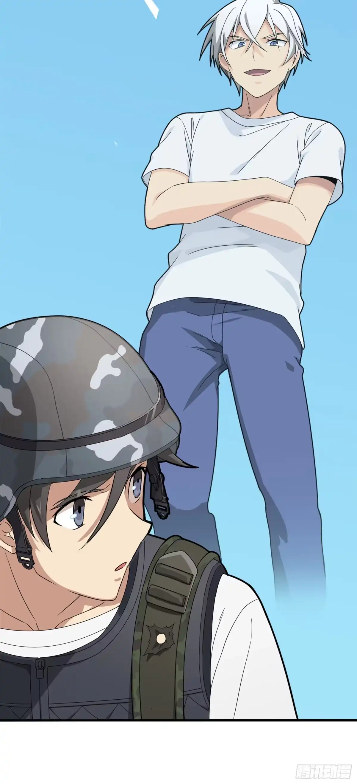 《和平精英：描边战神》55话.小镇（二） 第129页