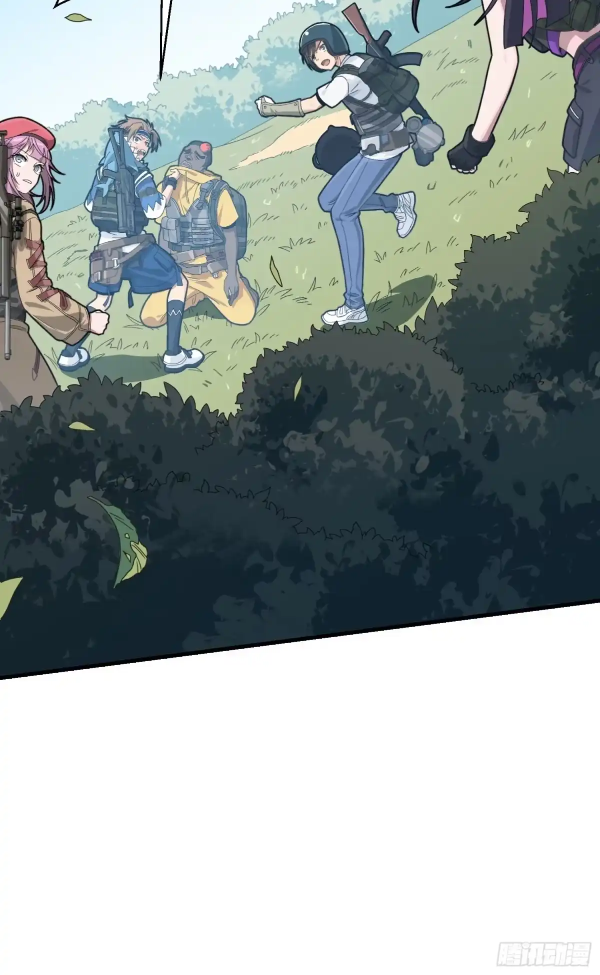 《和平精英：描边战神》67话.特种作战（一） 第92页