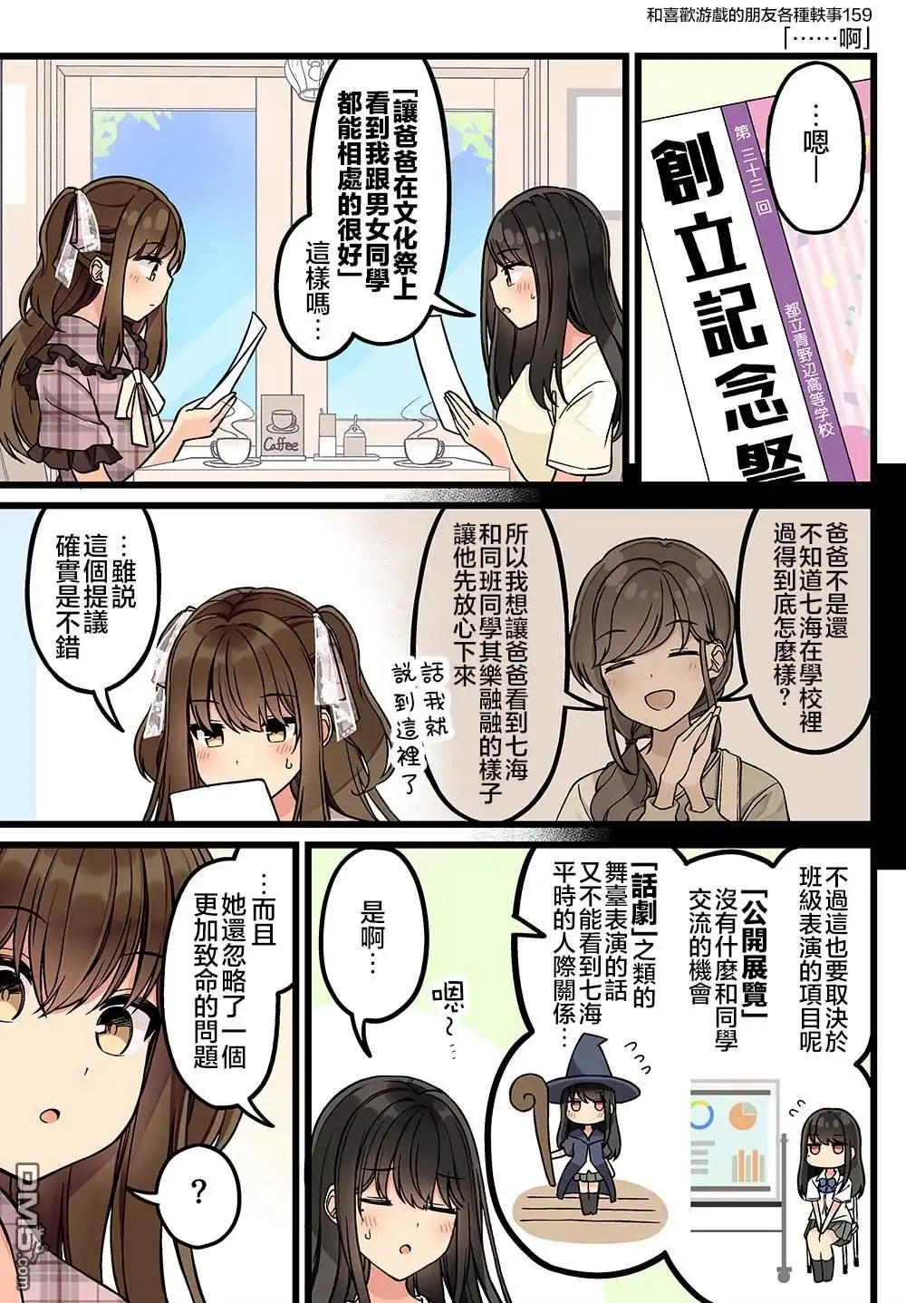 《和喜欢游戏的朋友各种轶事》第159话 第1页
