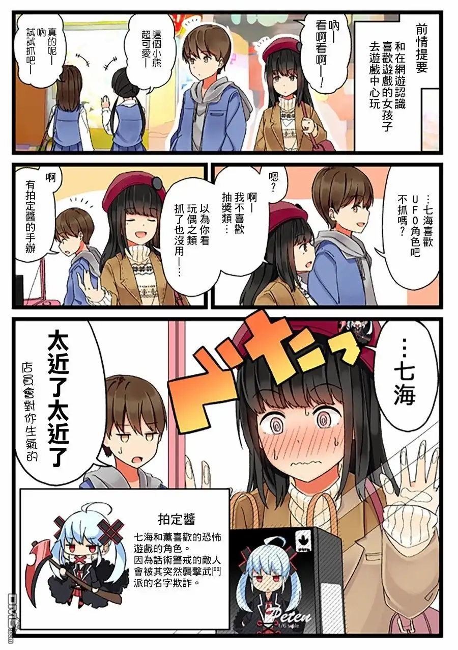 《和喜欢游戏的朋友各种轶事》第3话 第1页