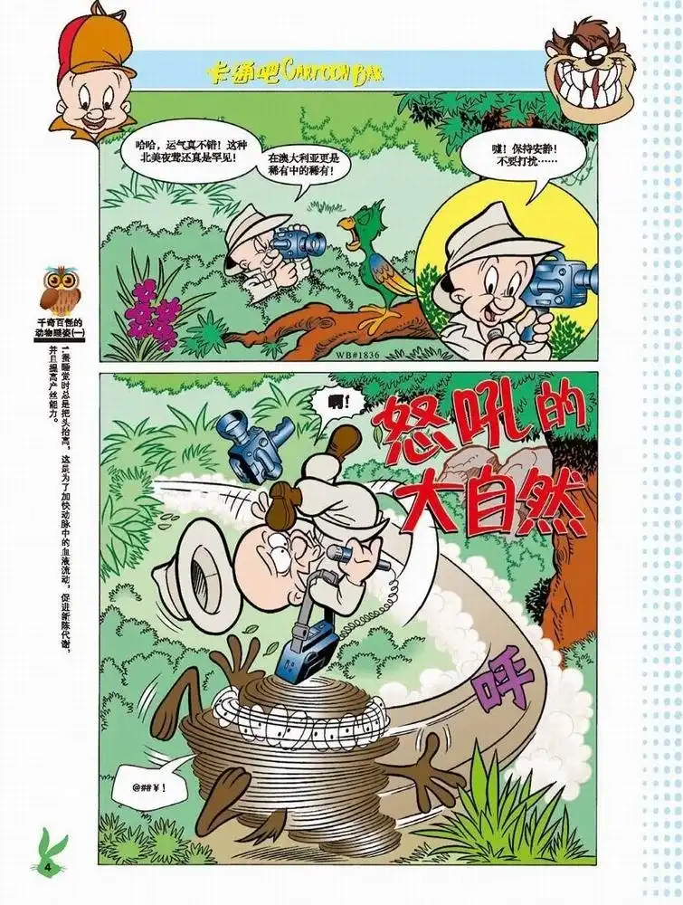 《华纳巨星总动员》第41话 怒吼的大自然 第1页