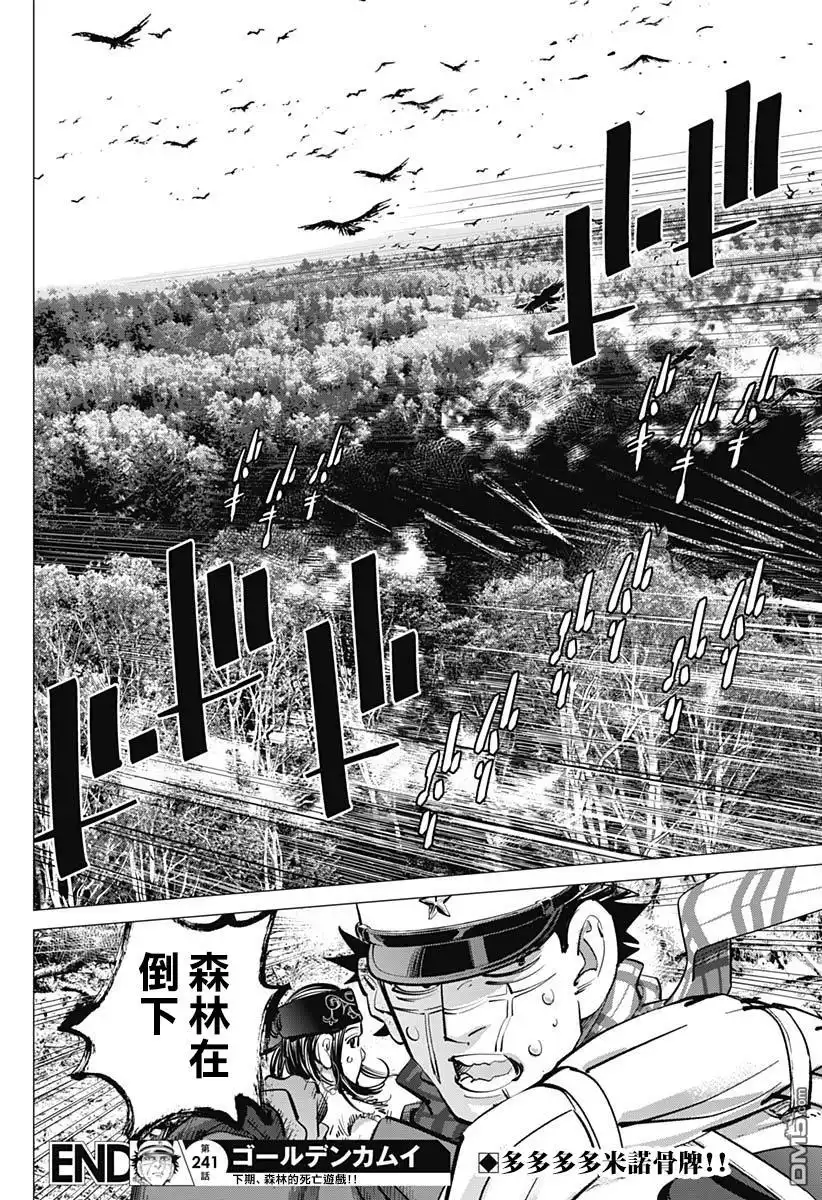 《黄金神威》第241话 消失的卡姆伊 第17页