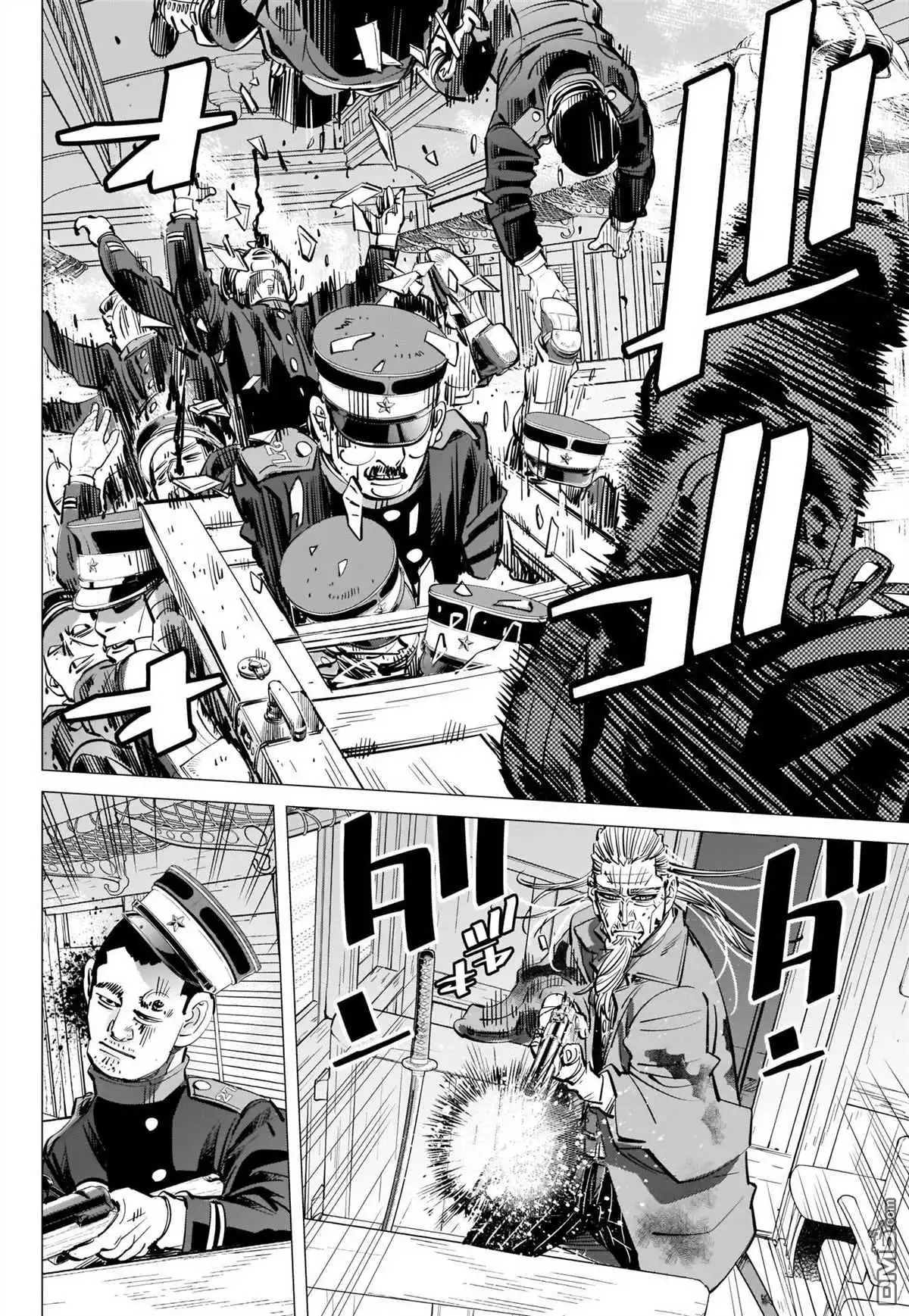 《黄金神威》第302话 车內暴力 第6页