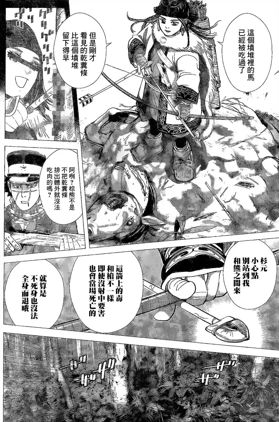 《黄金神威》第65话 不死身的红毛 第12页