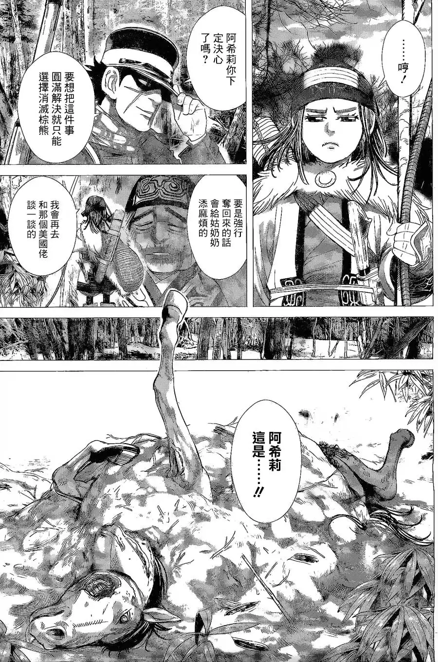 《黄金神威》第65话 不死身的红毛 第3页