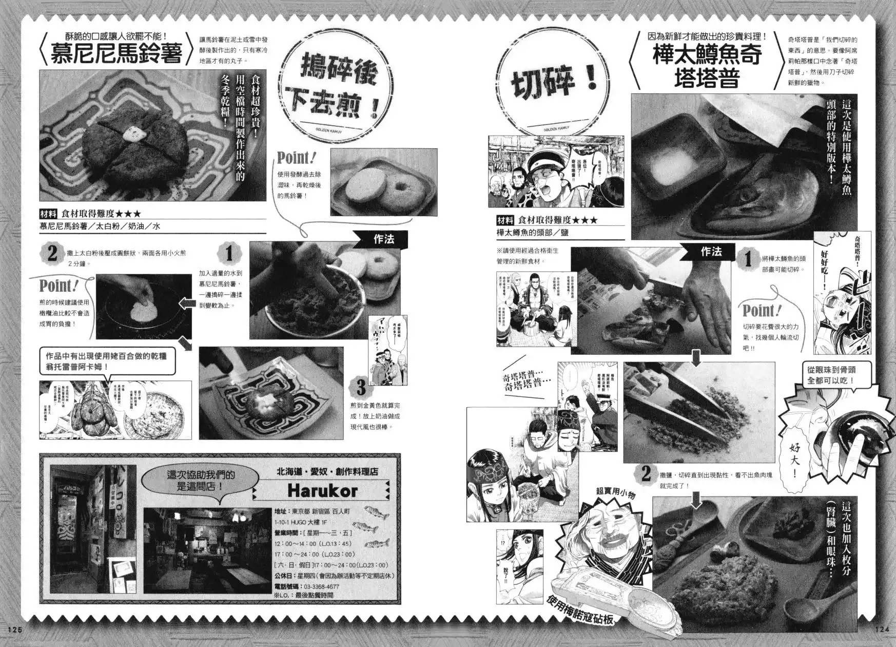 《黄金神威官方FANBOOK探求者们的纪录》单行本 全一卷 第68页