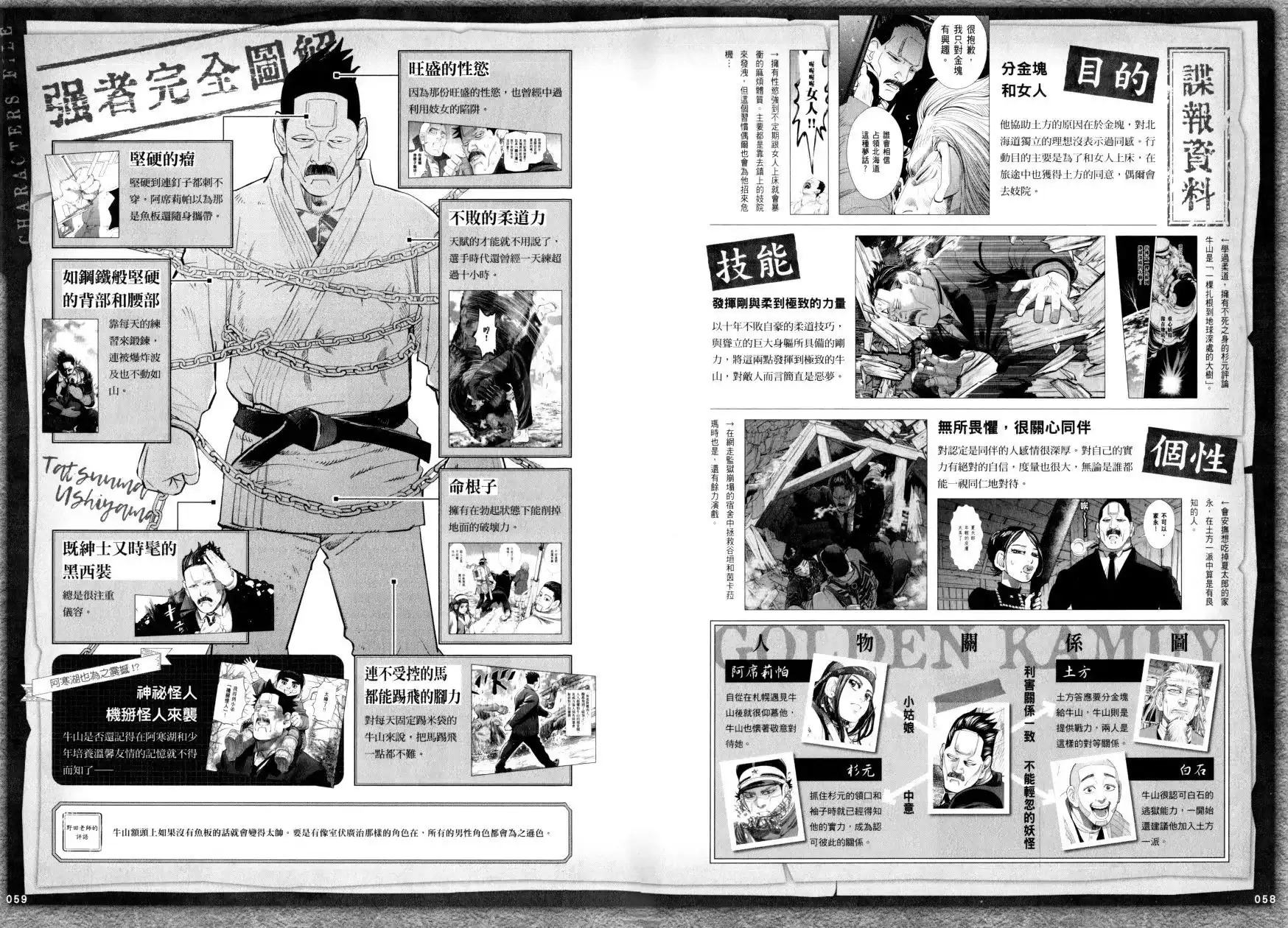 《黄金神威官方FANBOOK探求者们的纪录》单行本 全一卷 第35页