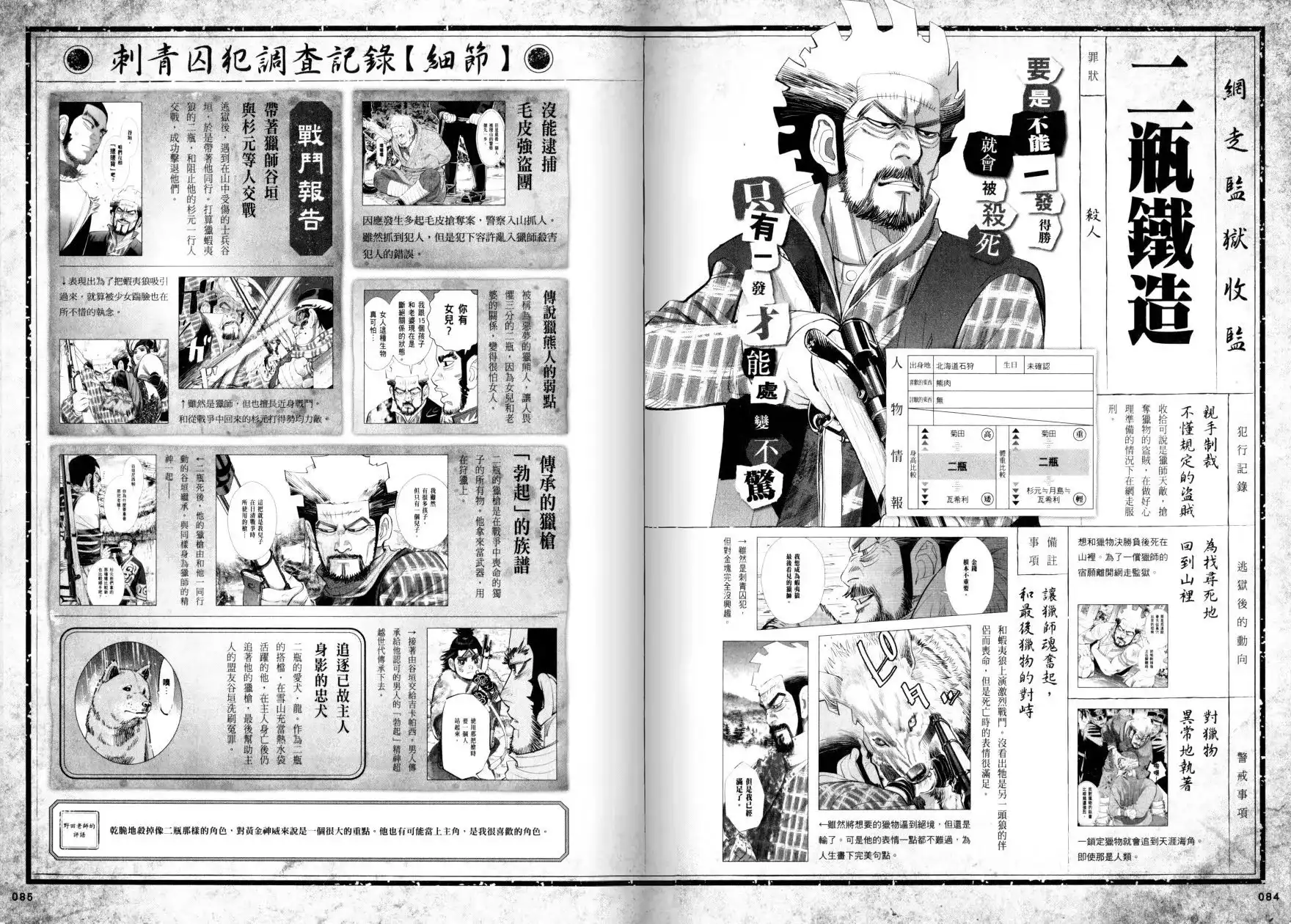 《黄金神威官方FANBOOK探求者们的纪录》单行本 全一卷 第48页