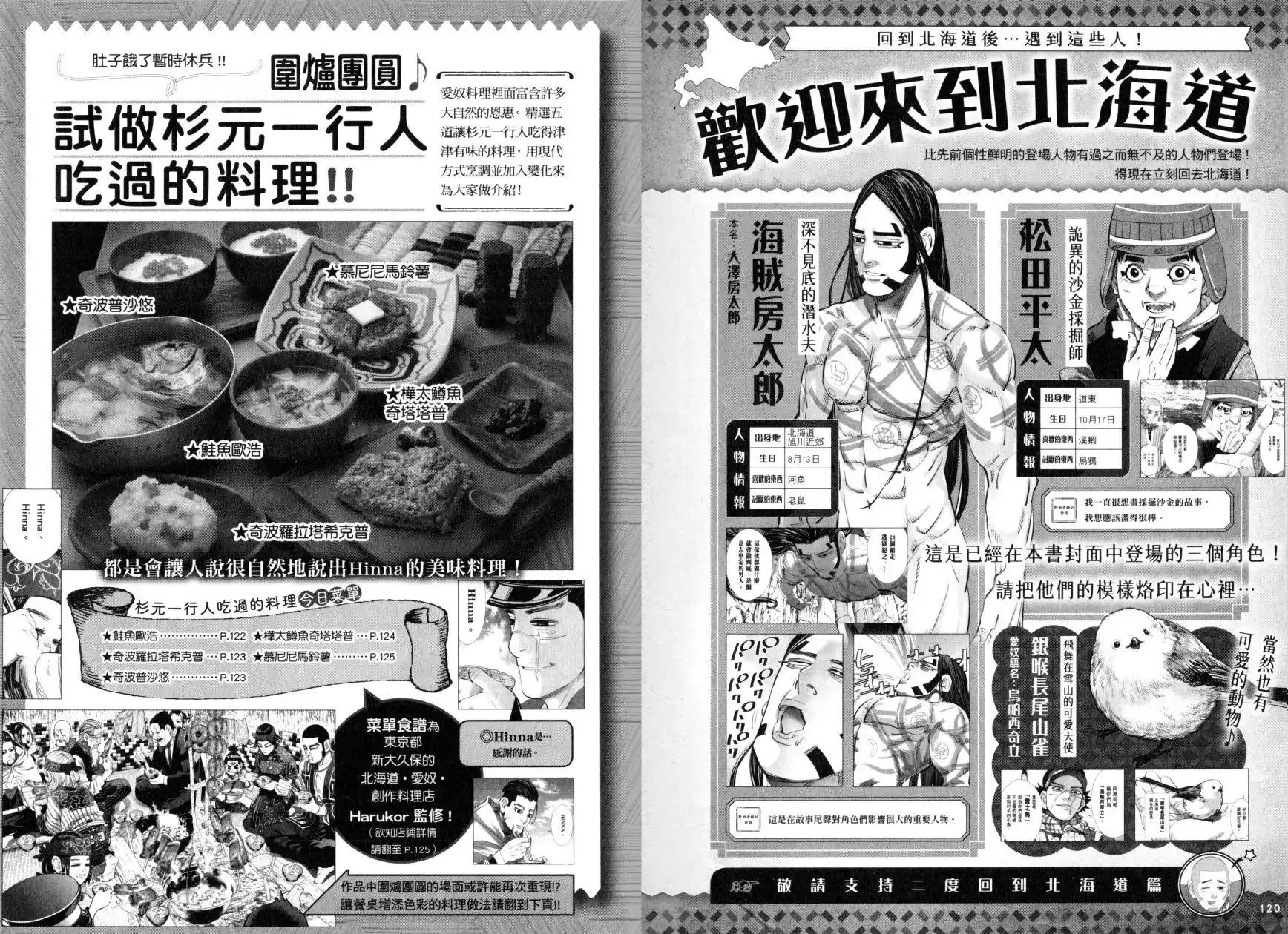 《黄金神威官方FANBOOK探求者们的纪录》单行本 全一卷 第66页