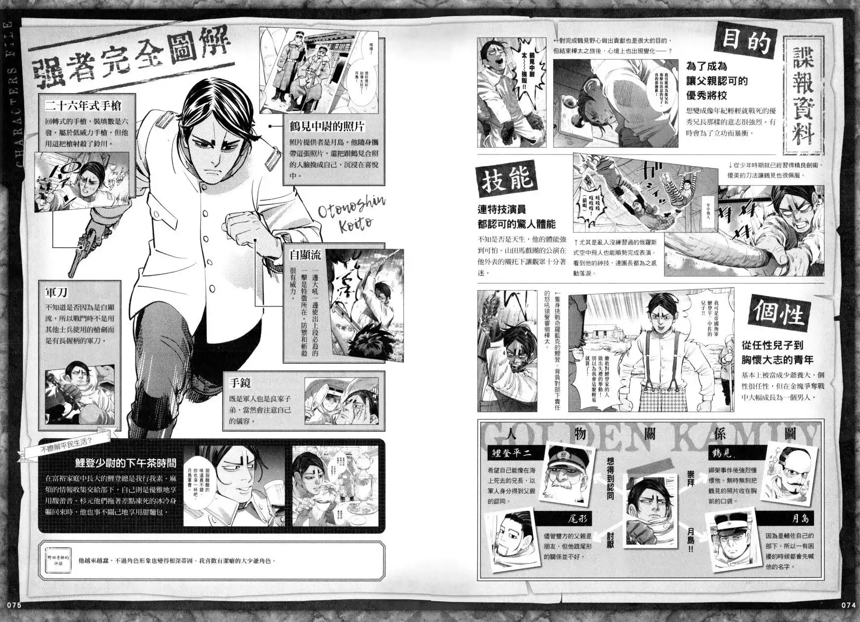 《黄金神威官方FANBOOK探求者们的纪录》单行本 全一卷 第43页