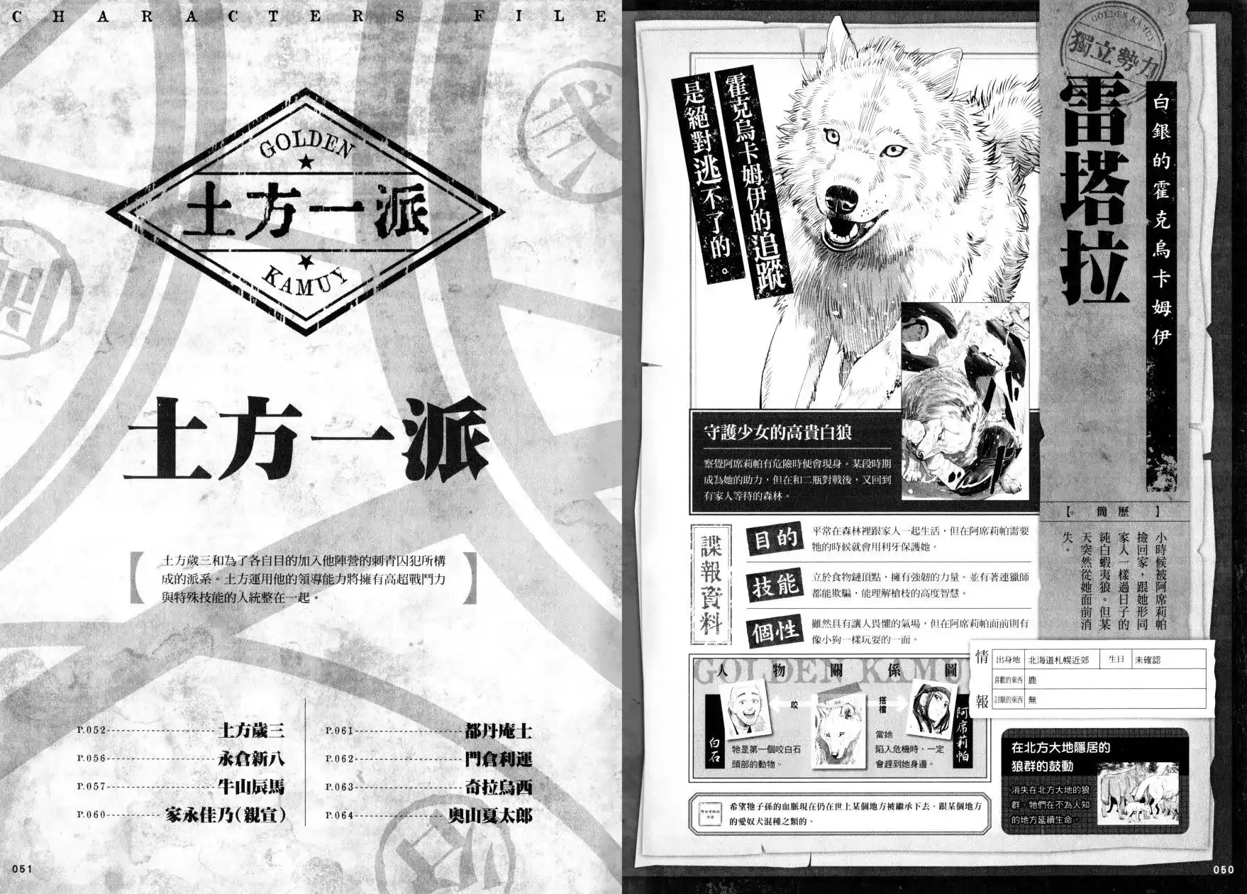 《黄金神威官方FANBOOK探求者们的纪录》单行本 全一卷 第31页