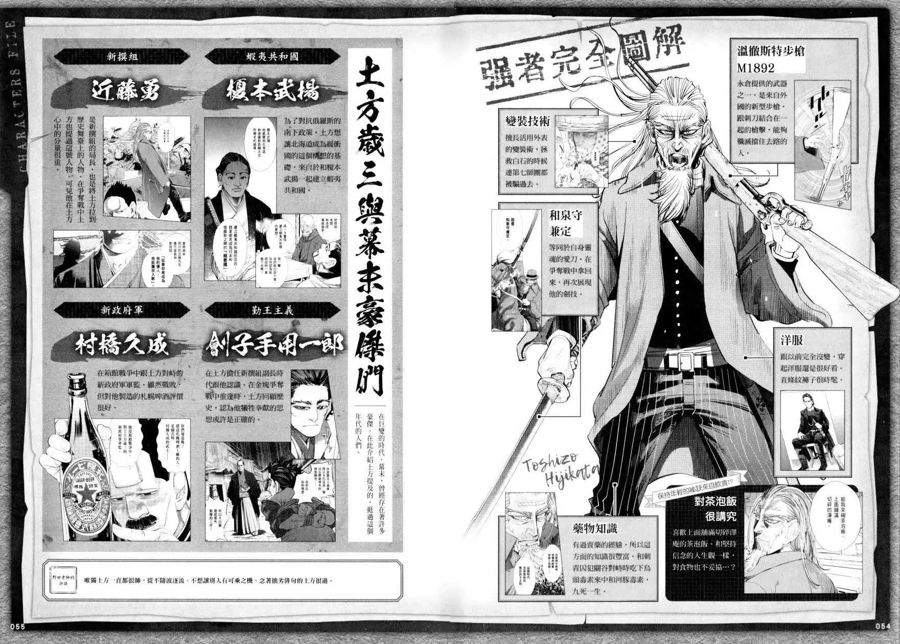 《黄金神威官方FANBOOK探求者们的纪录》单行本 全一卷 第33页