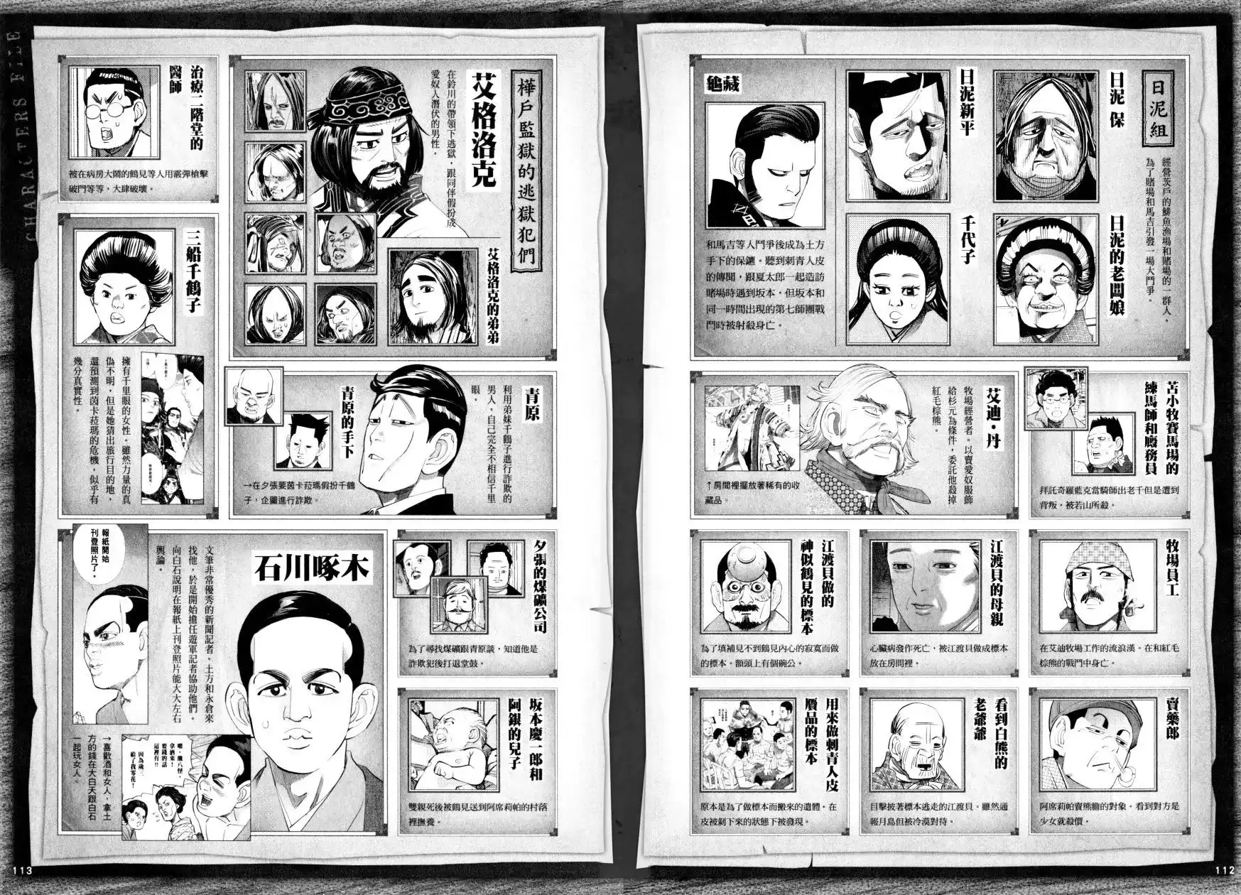 《黄金神威官方FANBOOK探求者们的纪录》单行本 全一卷 第62页