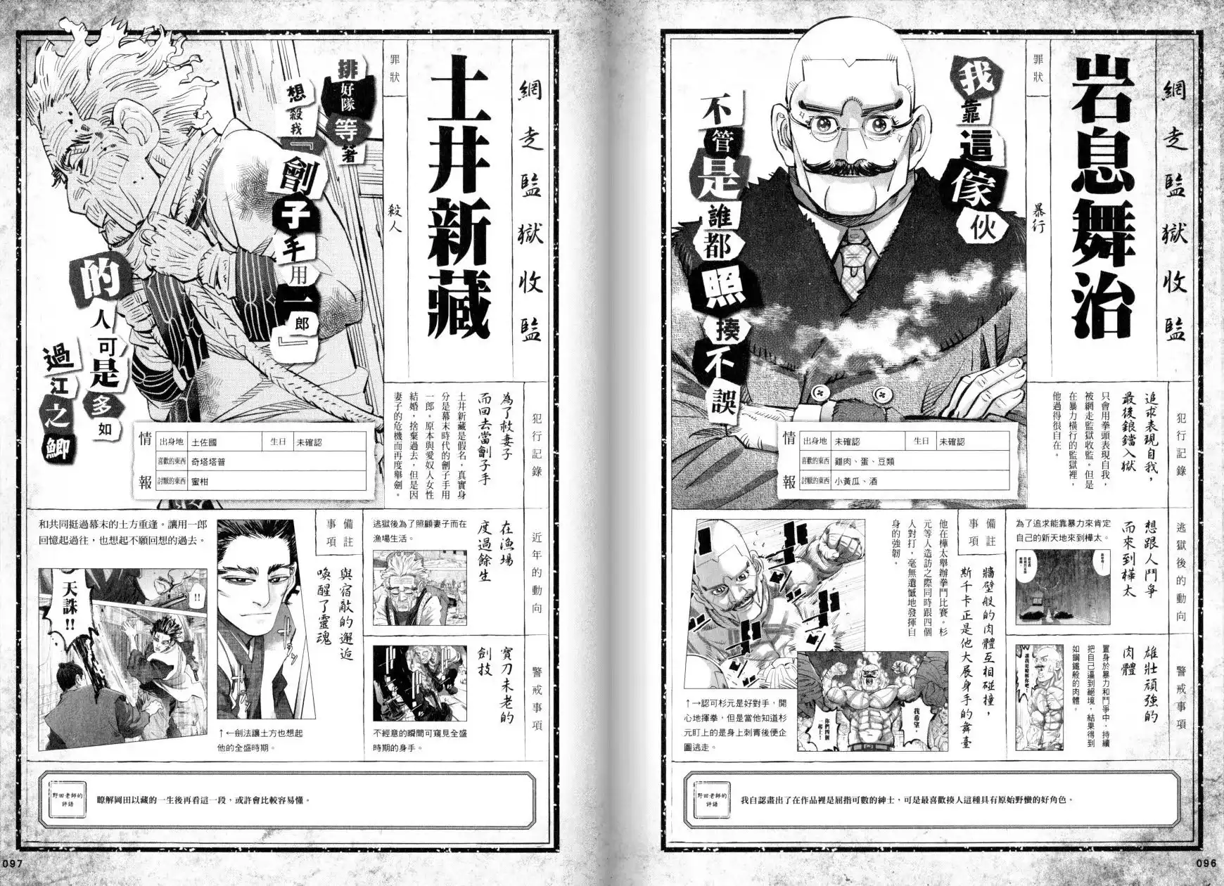 《黄金神威官方FANBOOK探求者们的纪录》单行本 全一卷 第54页