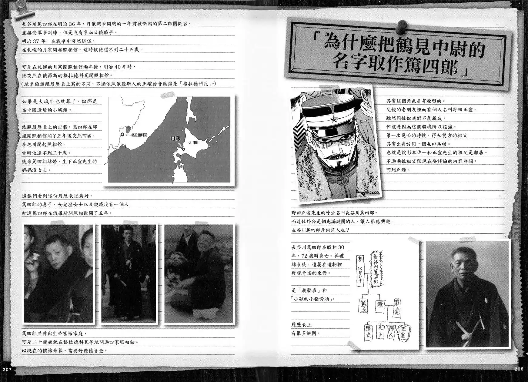《黄金神威官方FANBOOK探求者们的纪录》单行本 全一卷 第112页