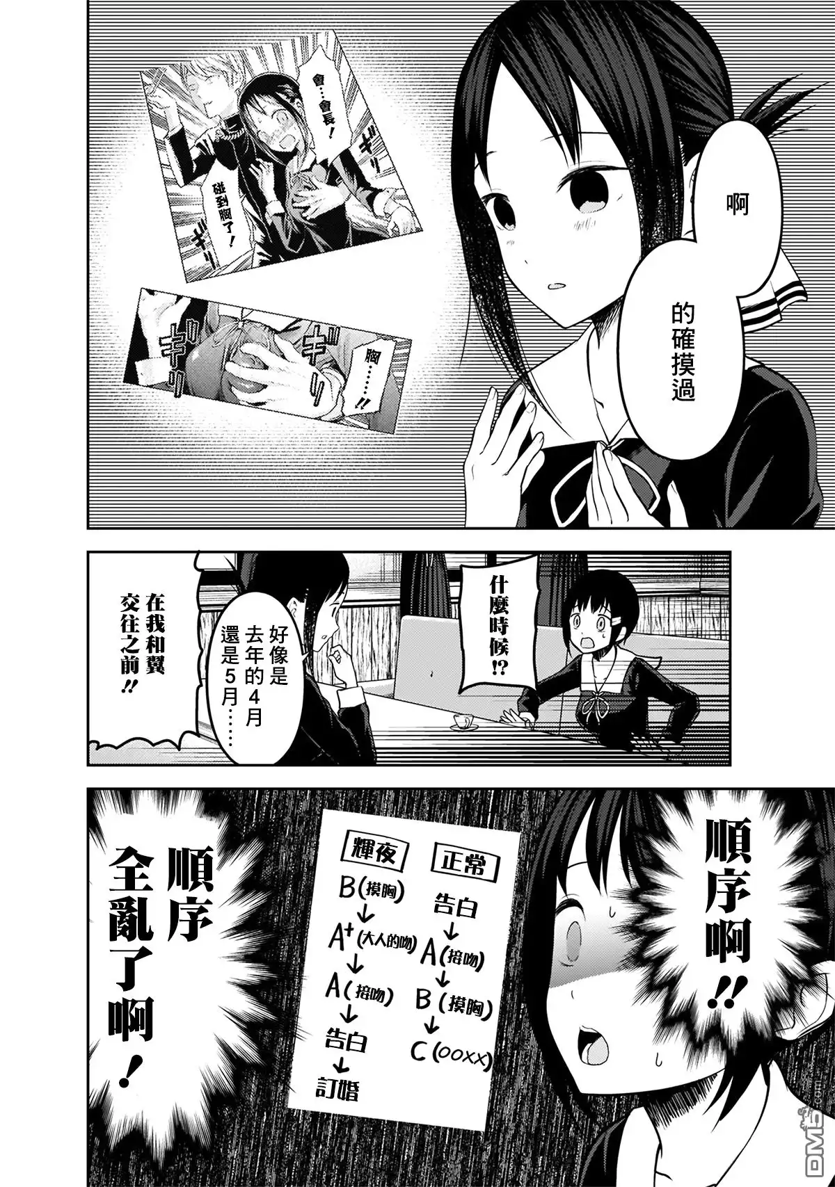 《辉夜大小姐想让我告白 ~天才们的恋爱头脑战~》周刊157 第14页