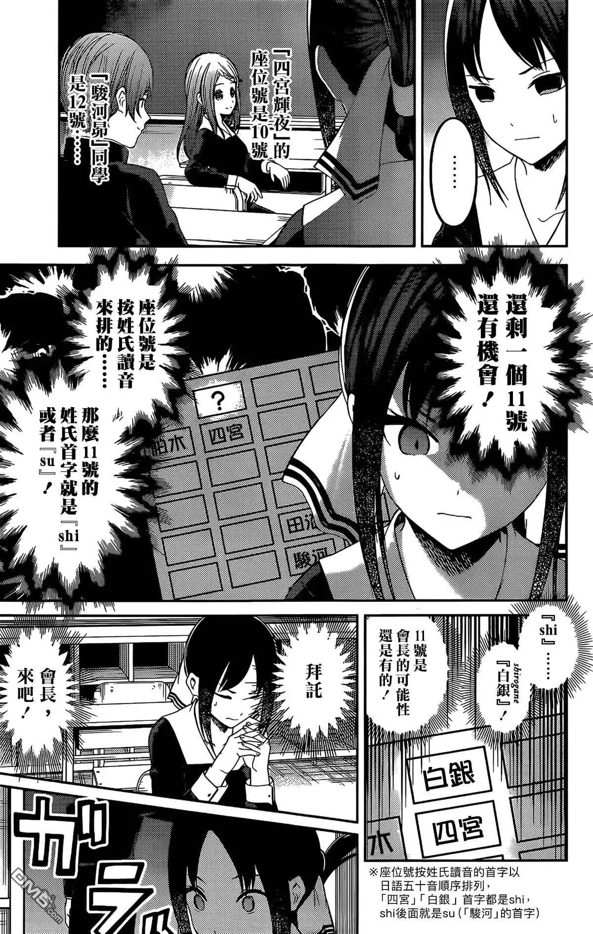 《辉夜大小姐想让我告白 ~天才们的恋爱头脑战~》周刊201 第7页