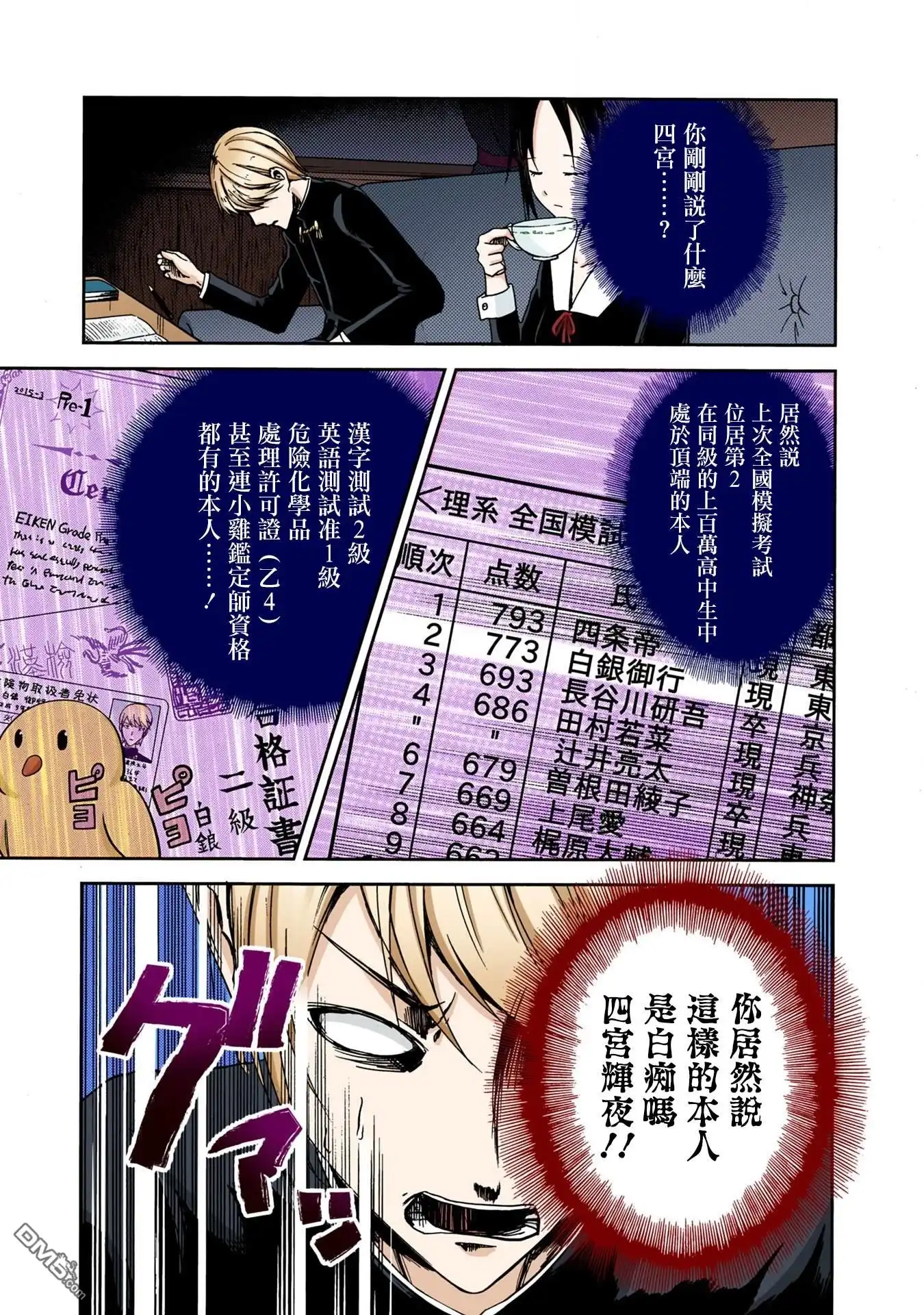 《辉夜大小姐想让我告白 ~天才们的恋爱头脑战~》彩色版04话 第12页