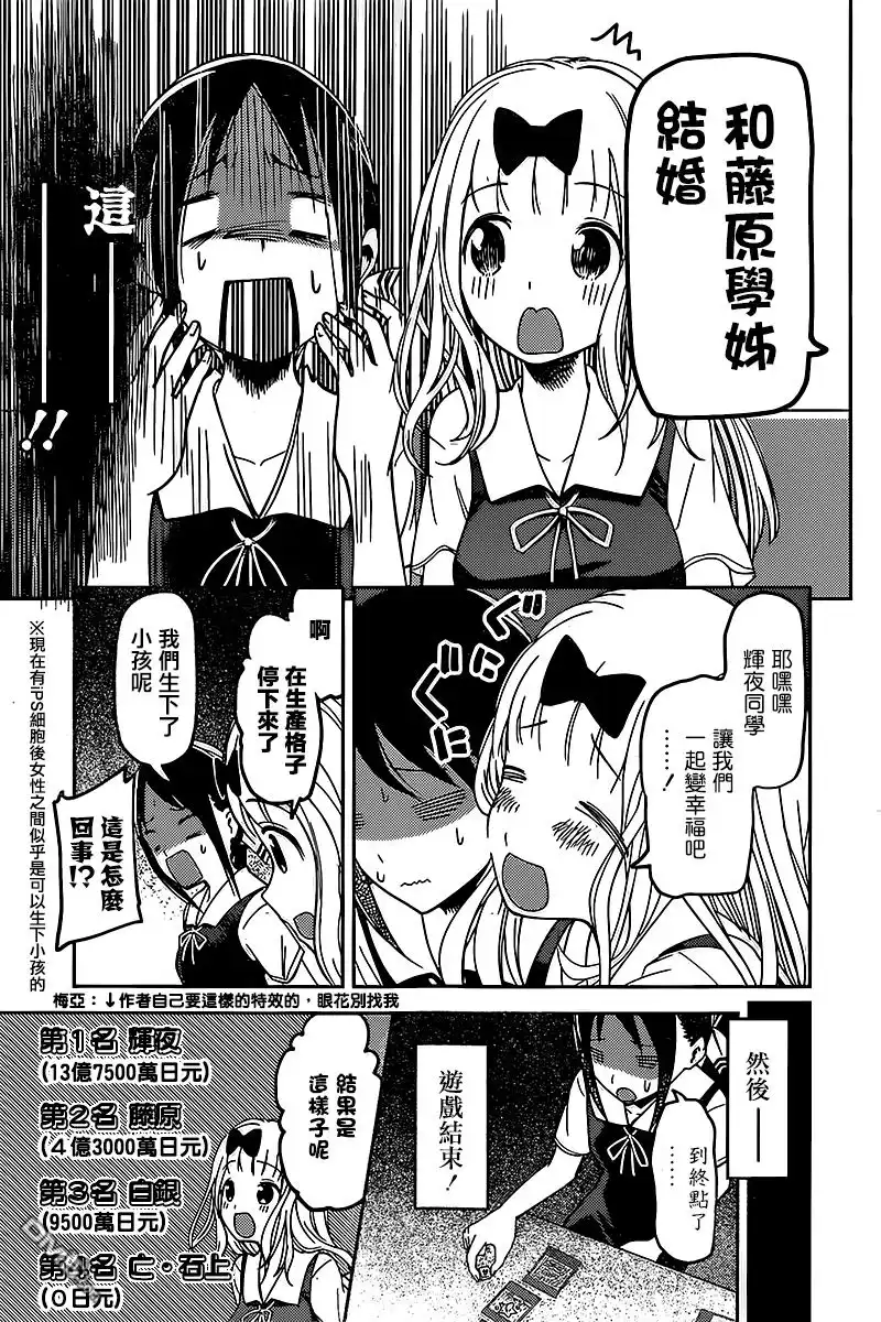 《辉夜大小姐想让我告白 ~天才们的恋爱头脑战~》周刊47话 第17页
