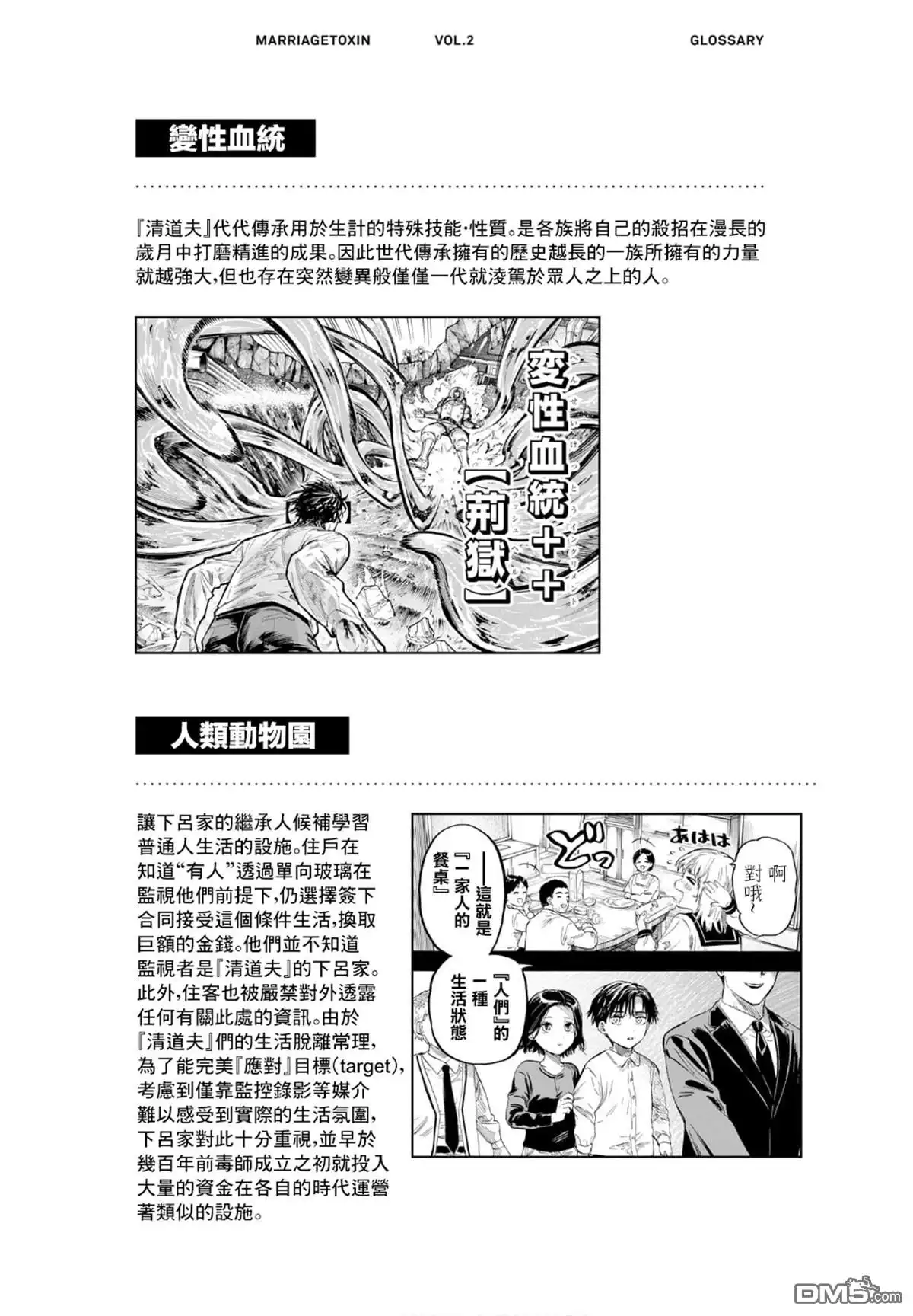 《婚姻毒素》第二卷附录 第1页