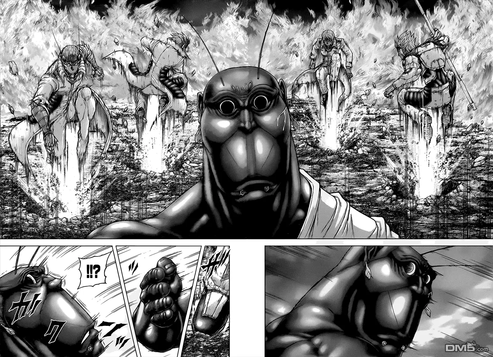 《火星异种》第149话 炎之男子汉们 第10页
