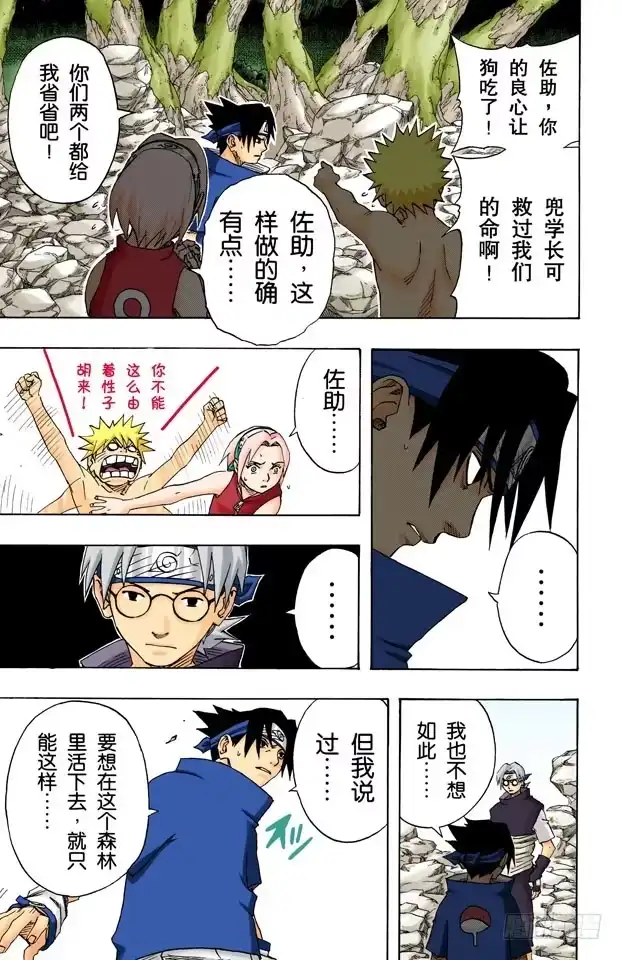 《火影忍者（全彩版）》第61话 该走的路…… 第3页