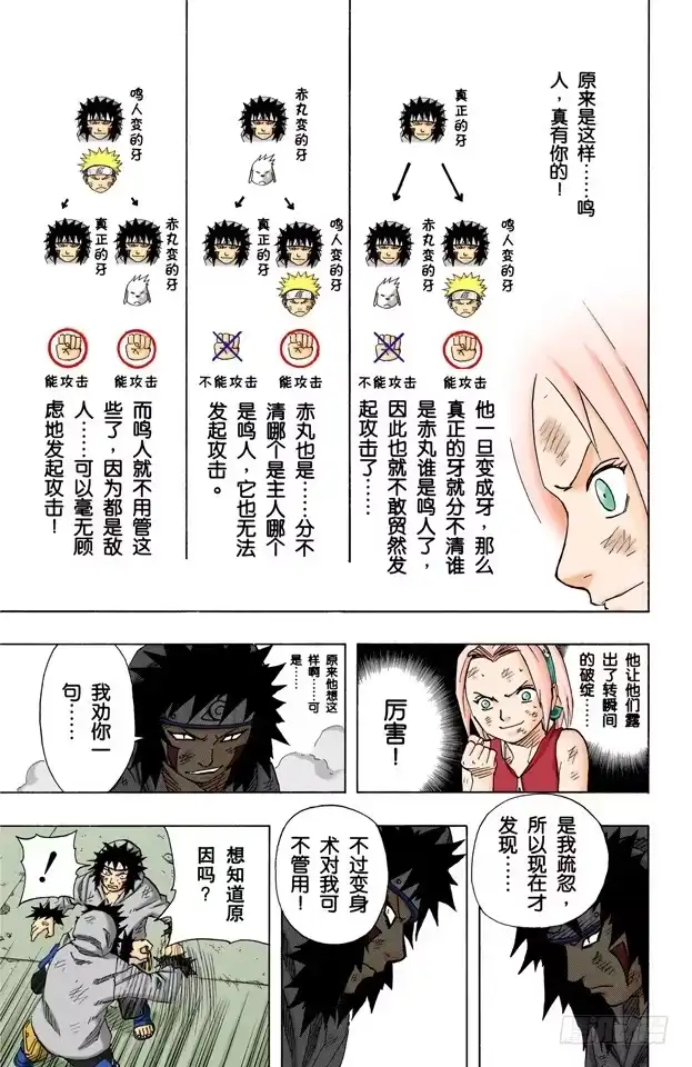 《火影忍者（全彩版）》第76话 牙逆转！鸣人逆转？ 第17页