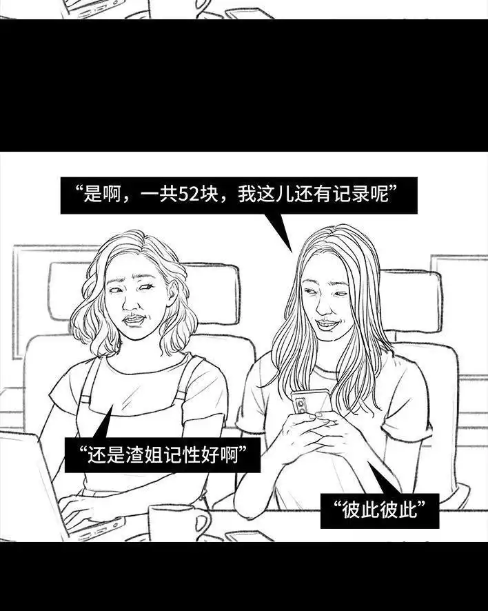 胡渣少女 第104回 同事欠钱不还 第56页