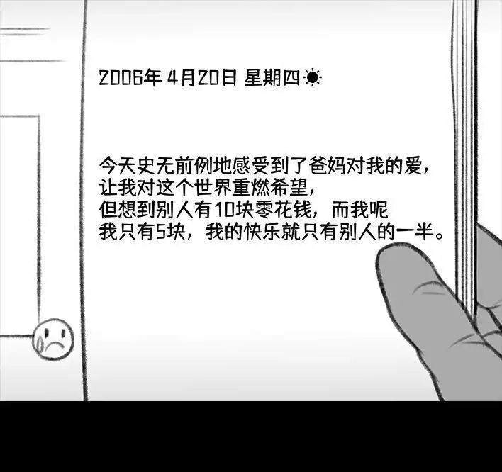 胡渣少女 第118回 小学日记 第54页