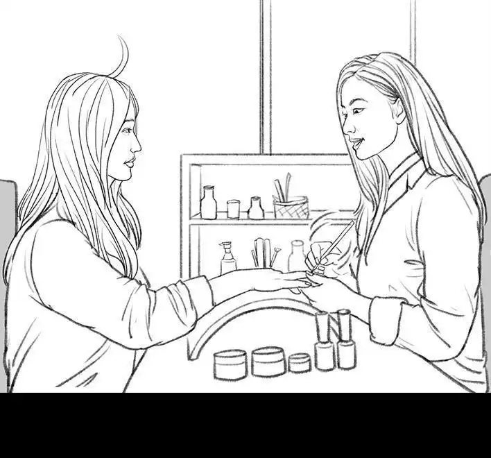胡渣少女 第127回 美甲翻车 第11页