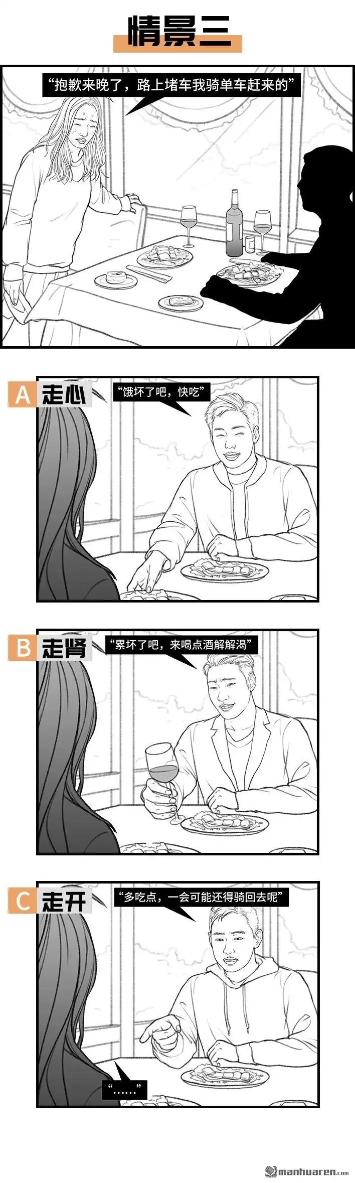 胡渣少女 第132回 男人分三种 第4页