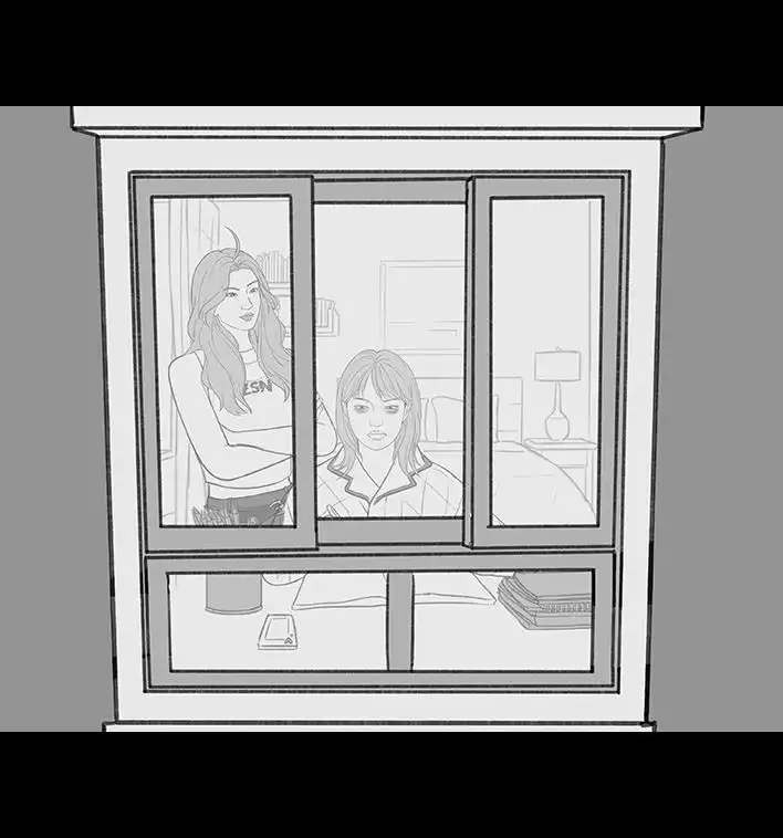 胡渣少女 第217回 表妹想辍学当网红 第57页