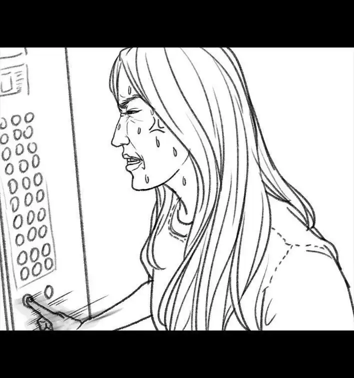 胡渣少女 第21回 电梯 第16页