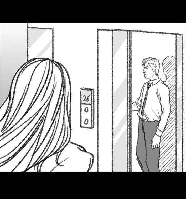 胡渣少女 第21回 电梯 第6页